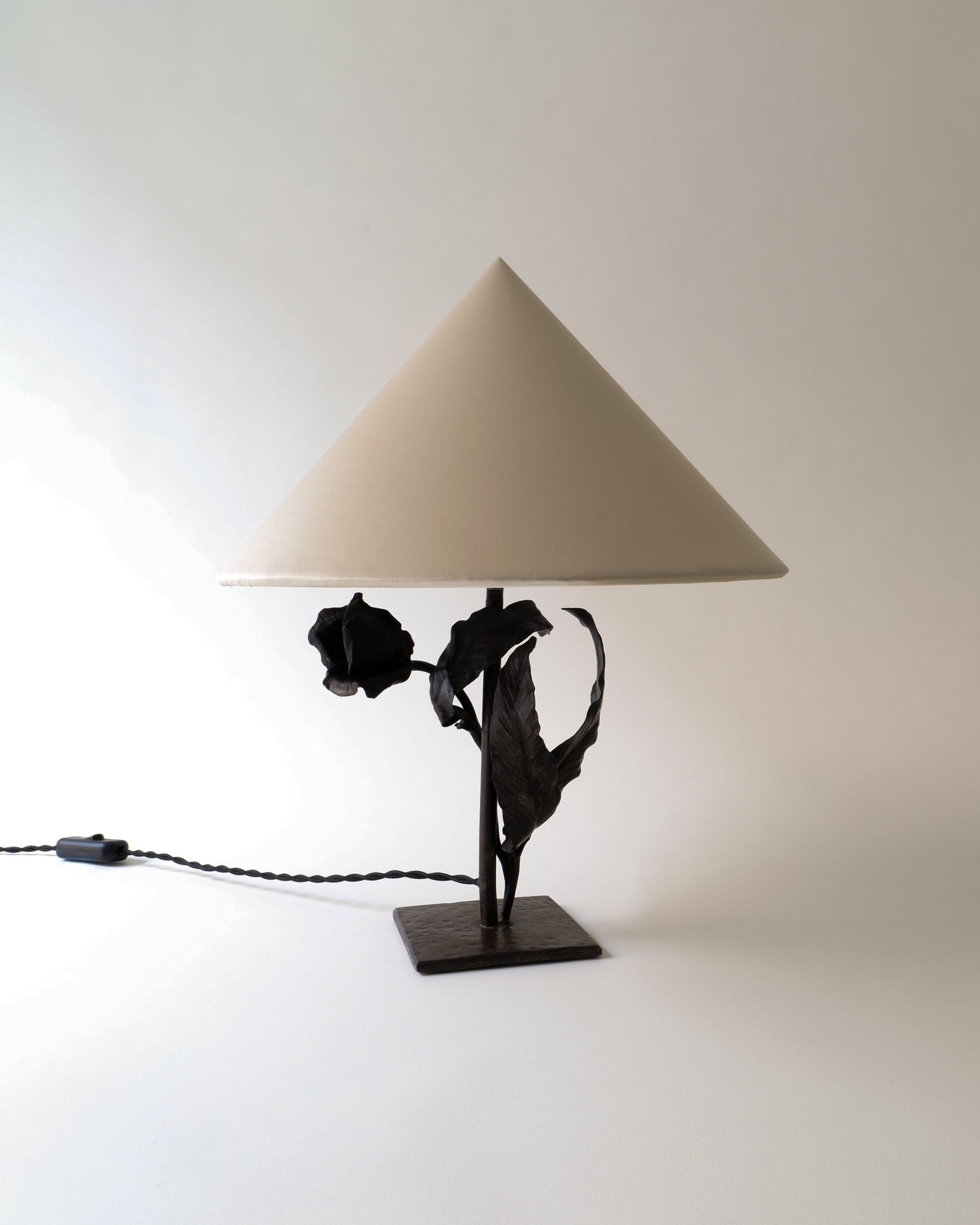 Wilting Flower Table Lamp 1920s