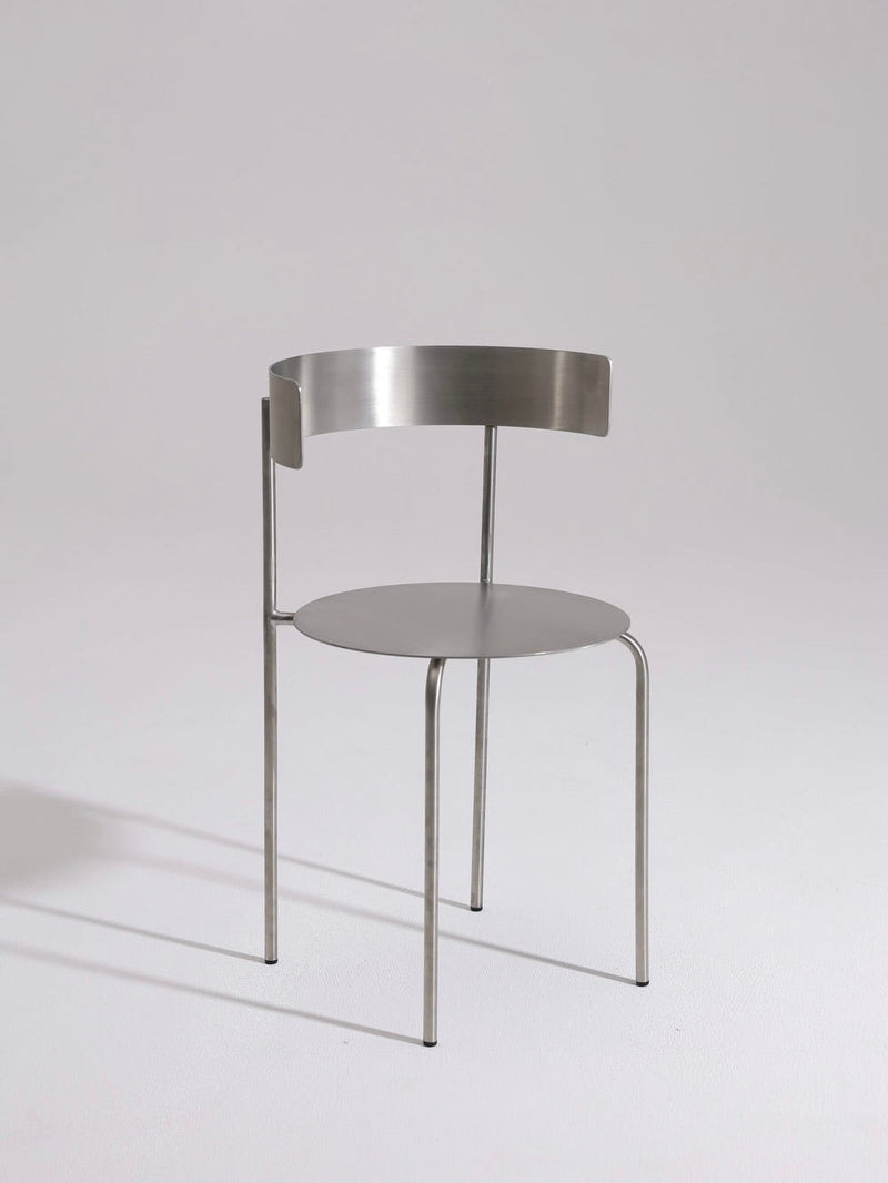 Meadow Stainless Steel Chair by The Good Living&Co. | The Oblist — modern stainless steel design