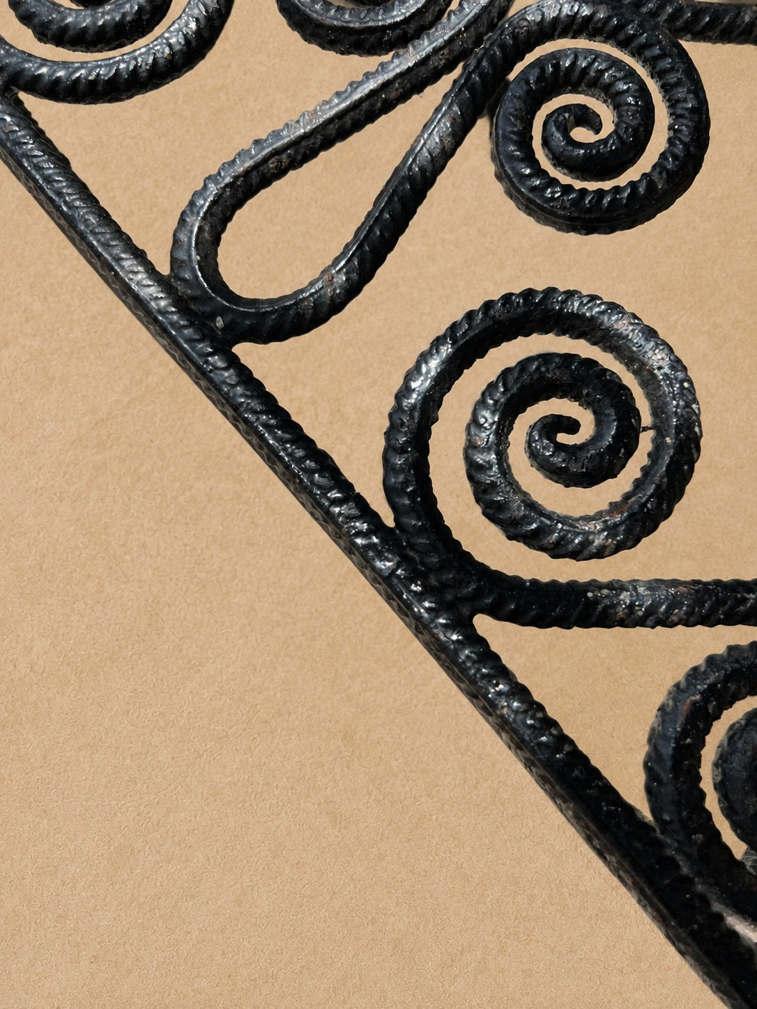 Wrought-iron Chair — close-up