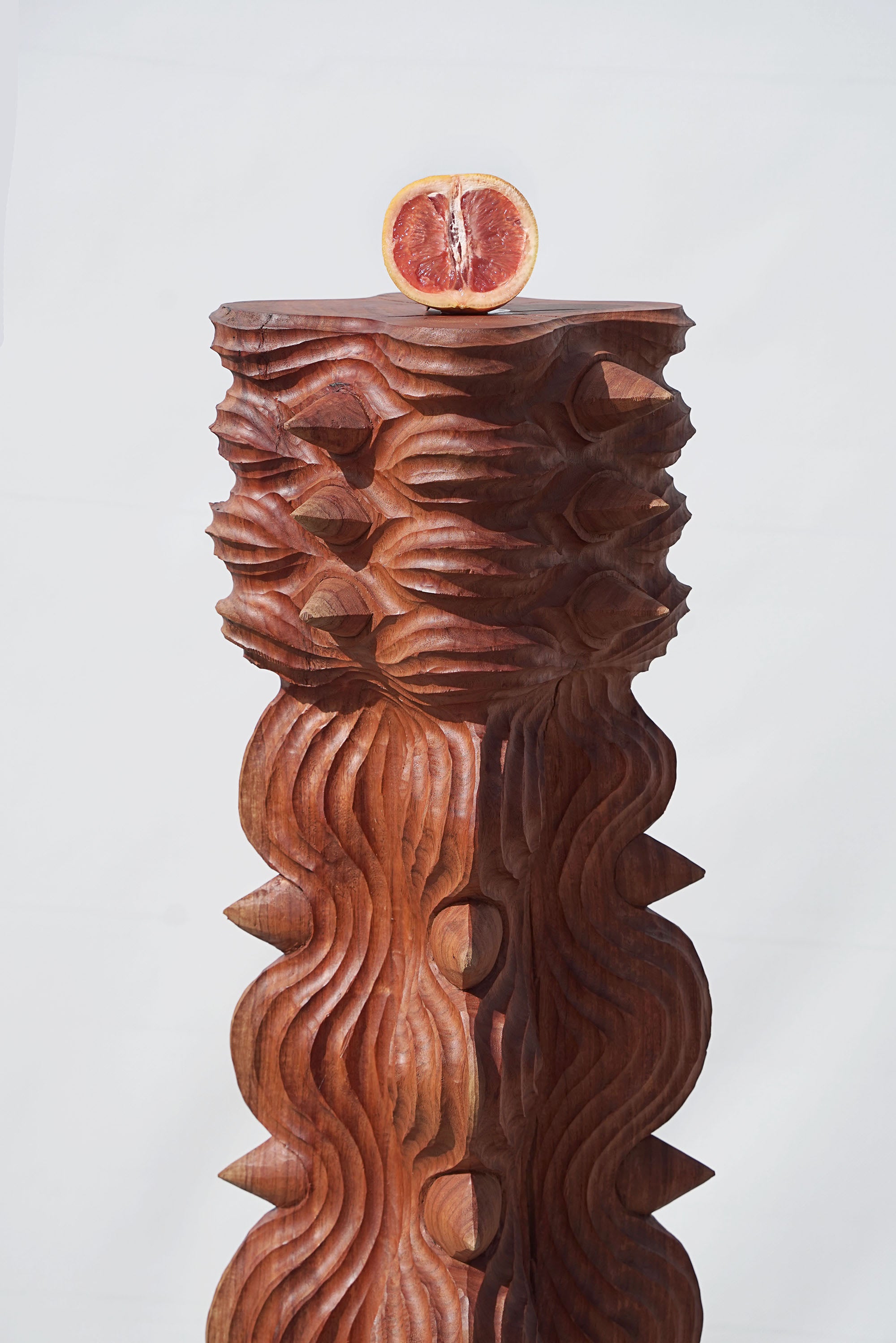 Wooden Console — detail view