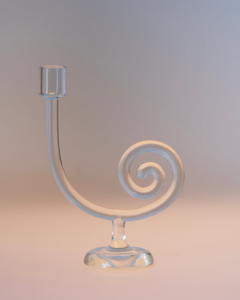 Single Stem Spiral Candleholder by Sophie Lou Jacobsen | The Oblist