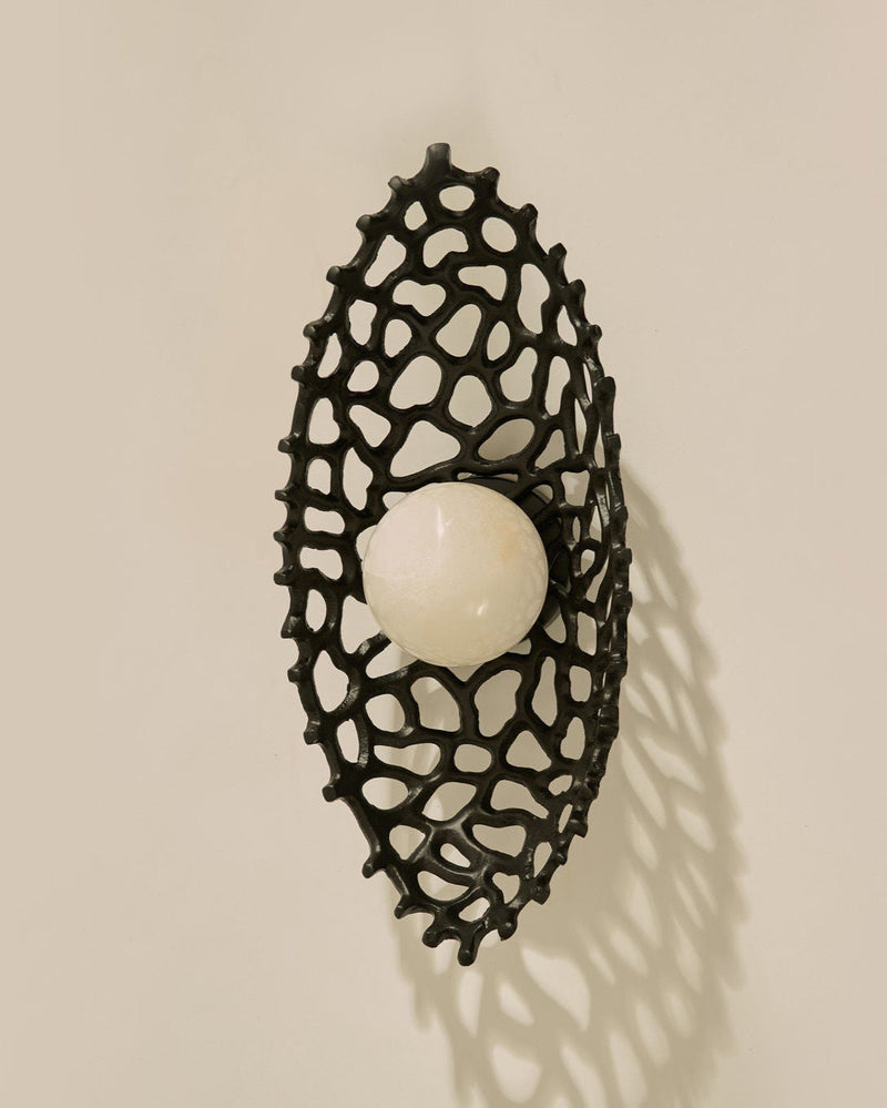 Ajna Sconce by LMNOH | The Oblist — handcrafted black metal design