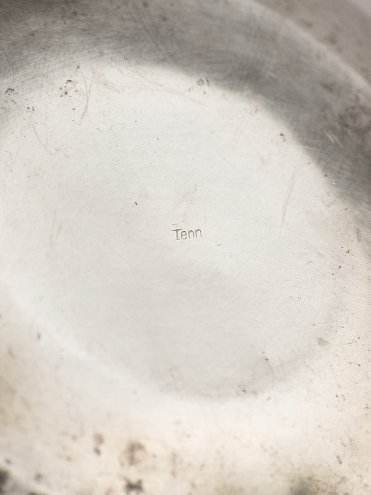 Footed Pewter Bowl with Bird or Dolphin Head Handles, Swedish Grace and Art Deco Idiom, 1930s — in context