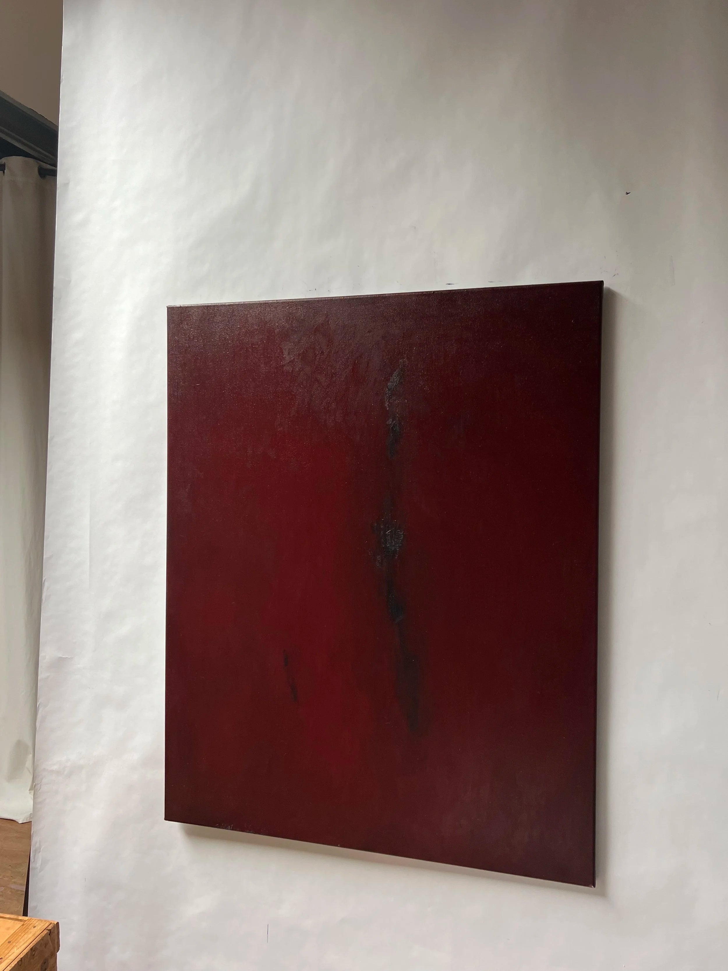A Darkened Radiance (2024) - Oil Painting by Aimée Adriaansen — lifestyle setting