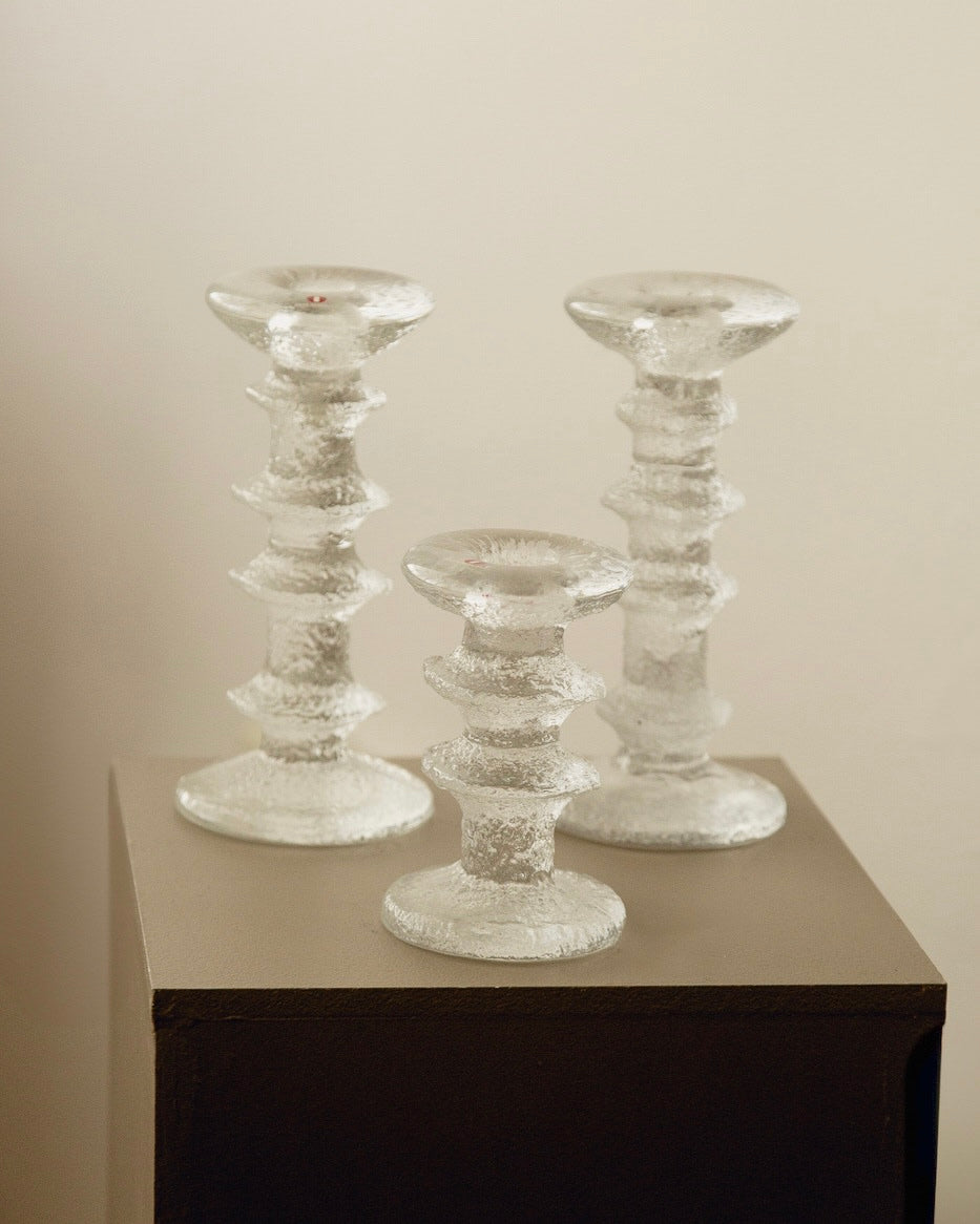 Trio of Timo Sarpaneva Candle Holders
