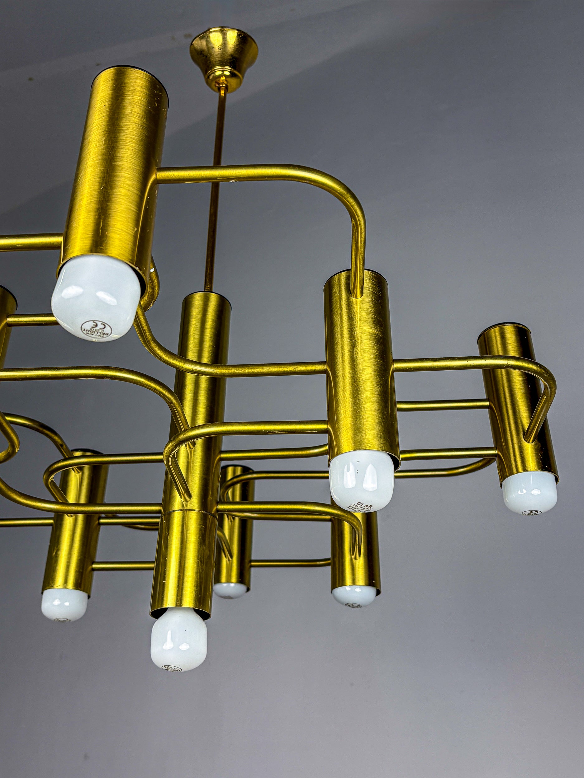 Gaetano Sciolari Geometric Chandelier | The Oblist