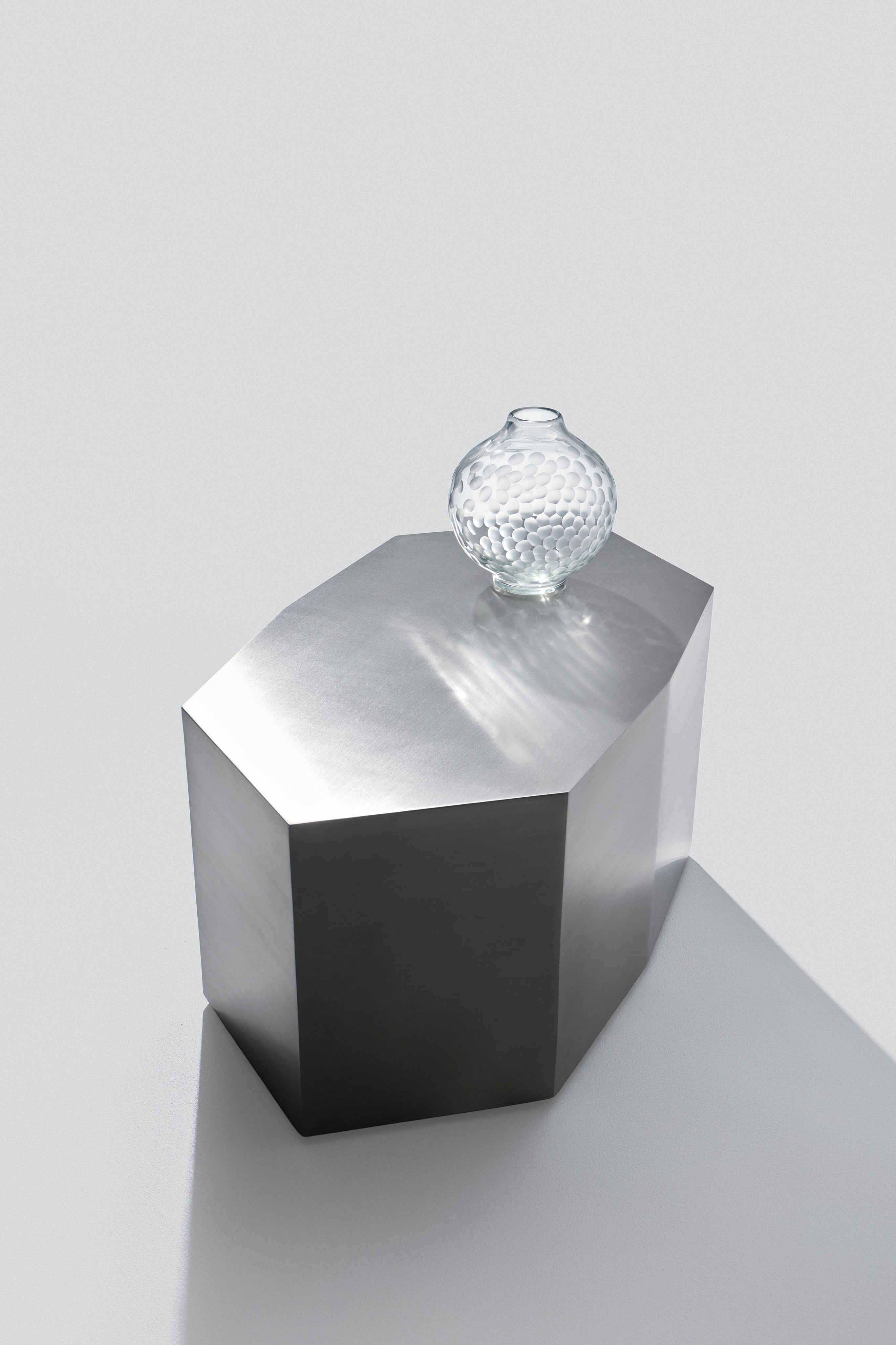 'Ame III' Steel Coffee Table