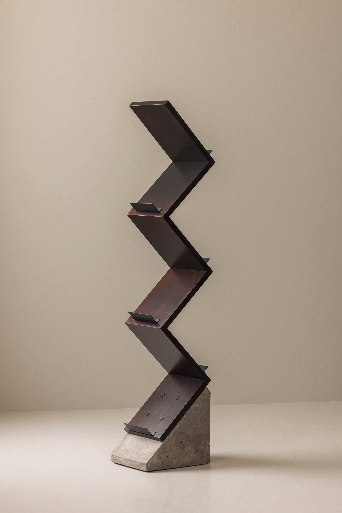 Magazine ‘Zink’ shelf by Jonas Bohlin for Källemo, Sweden 1984 — additional view