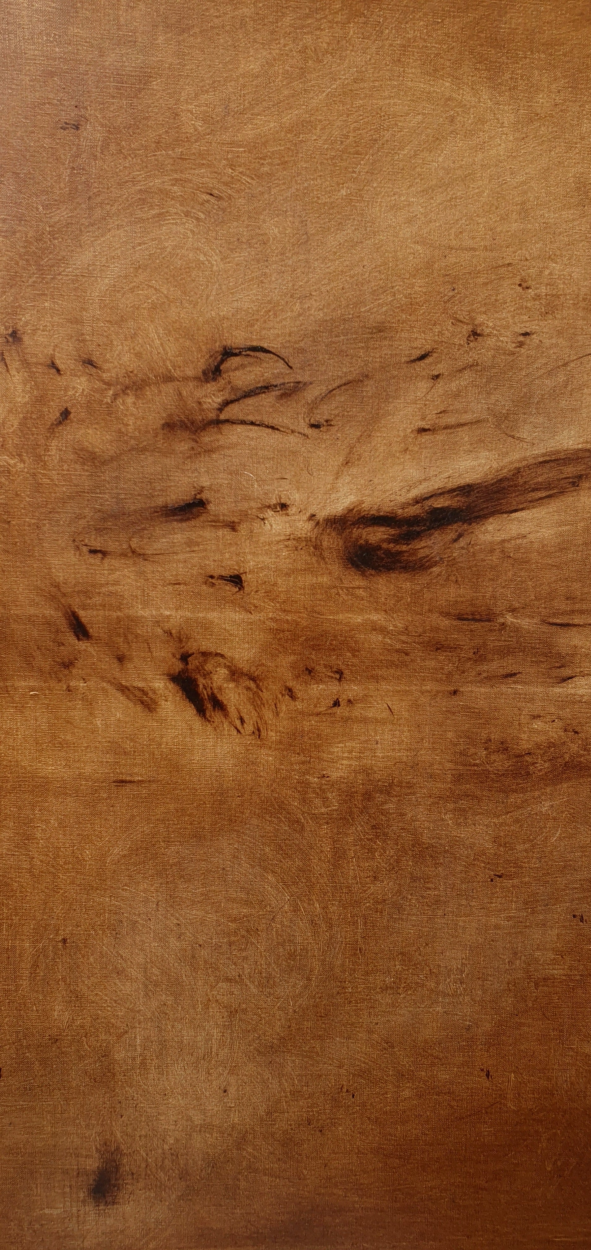 Florentine chalk — detail view