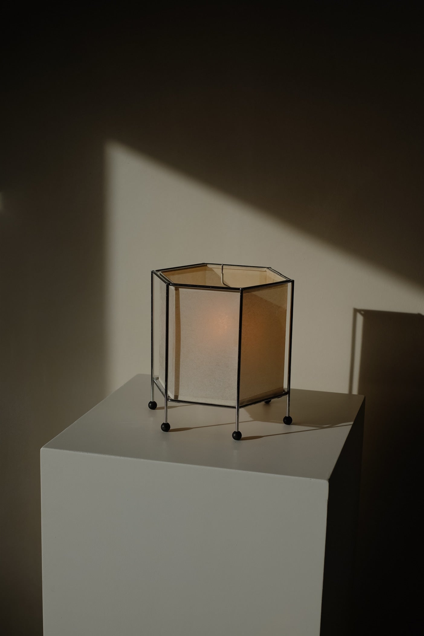 Lampe de Table en Papier de Riz Japonais