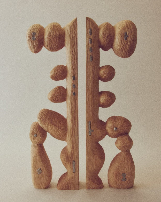 Sculpture en bois - Étude 31