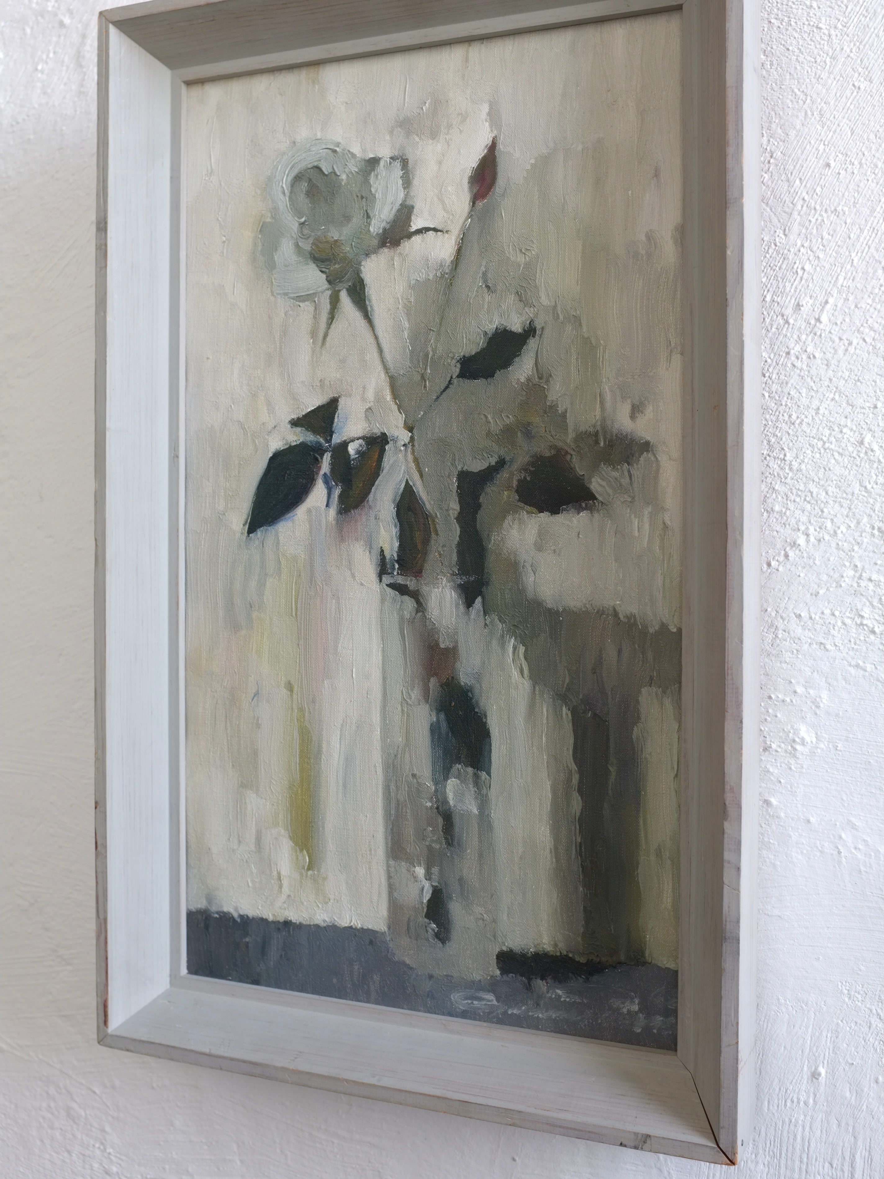 Peinture de nature morte florale Gunnar Persson, années 1960