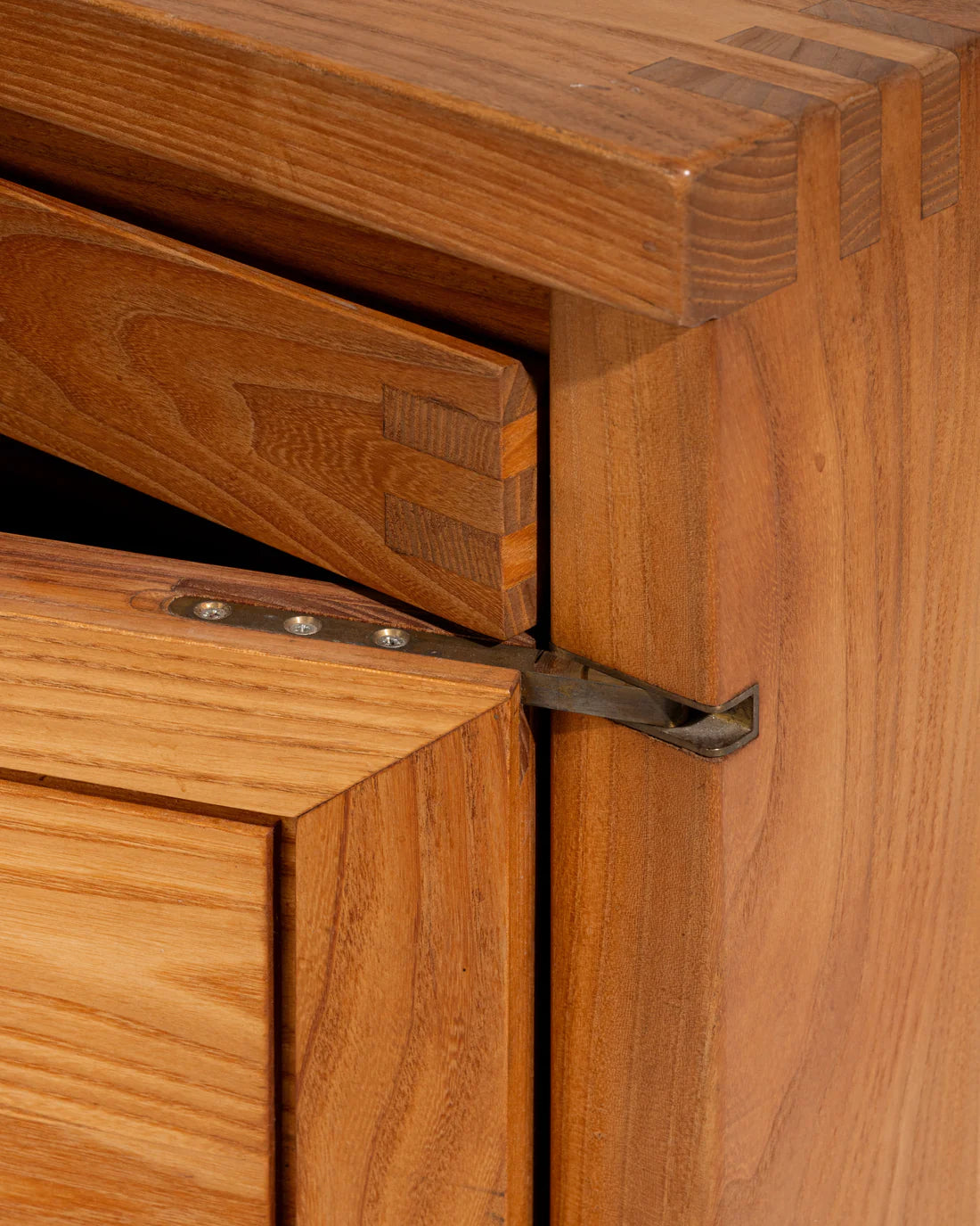 Pierre Chapo R08 Sideboard in Solid Elm Wood, France 1960s