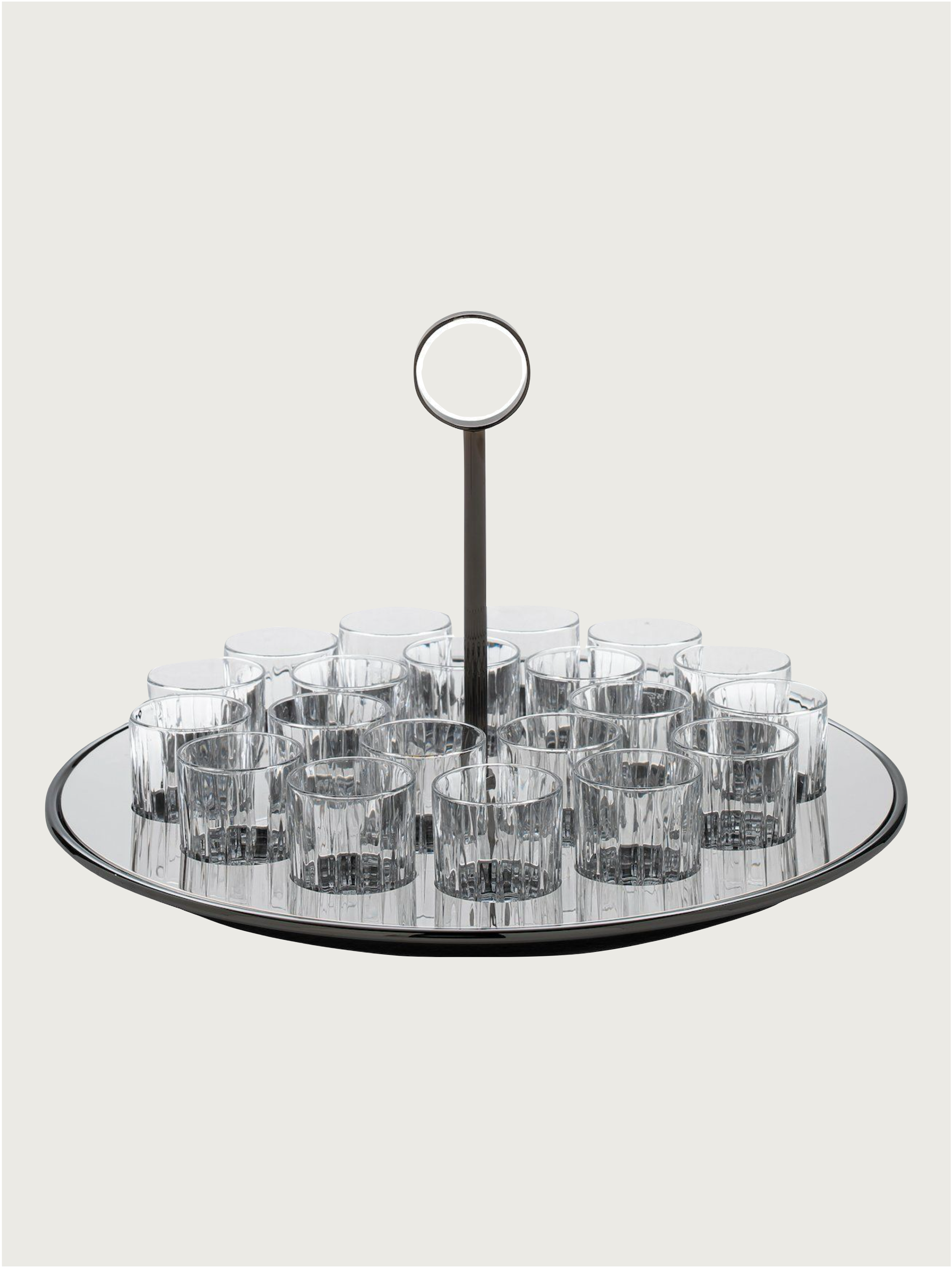 Ensemble de liqueur rond