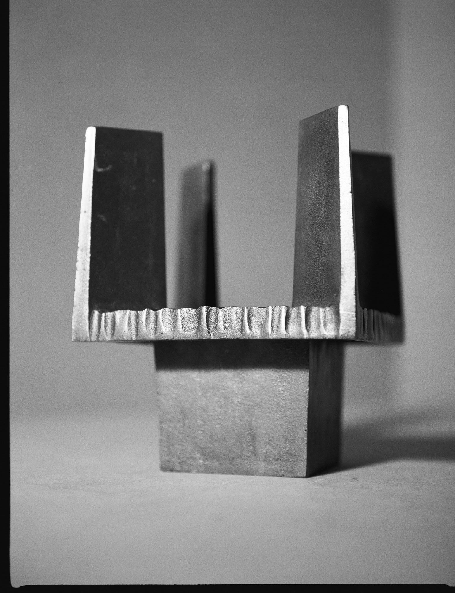 Vintage French Bronze Mid-Century Candle Holder Circa 1950