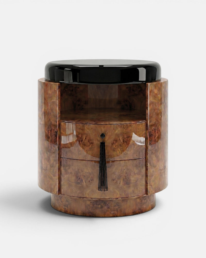 Pompon Burl Wood Honey And Black by Marbera | The Oblist