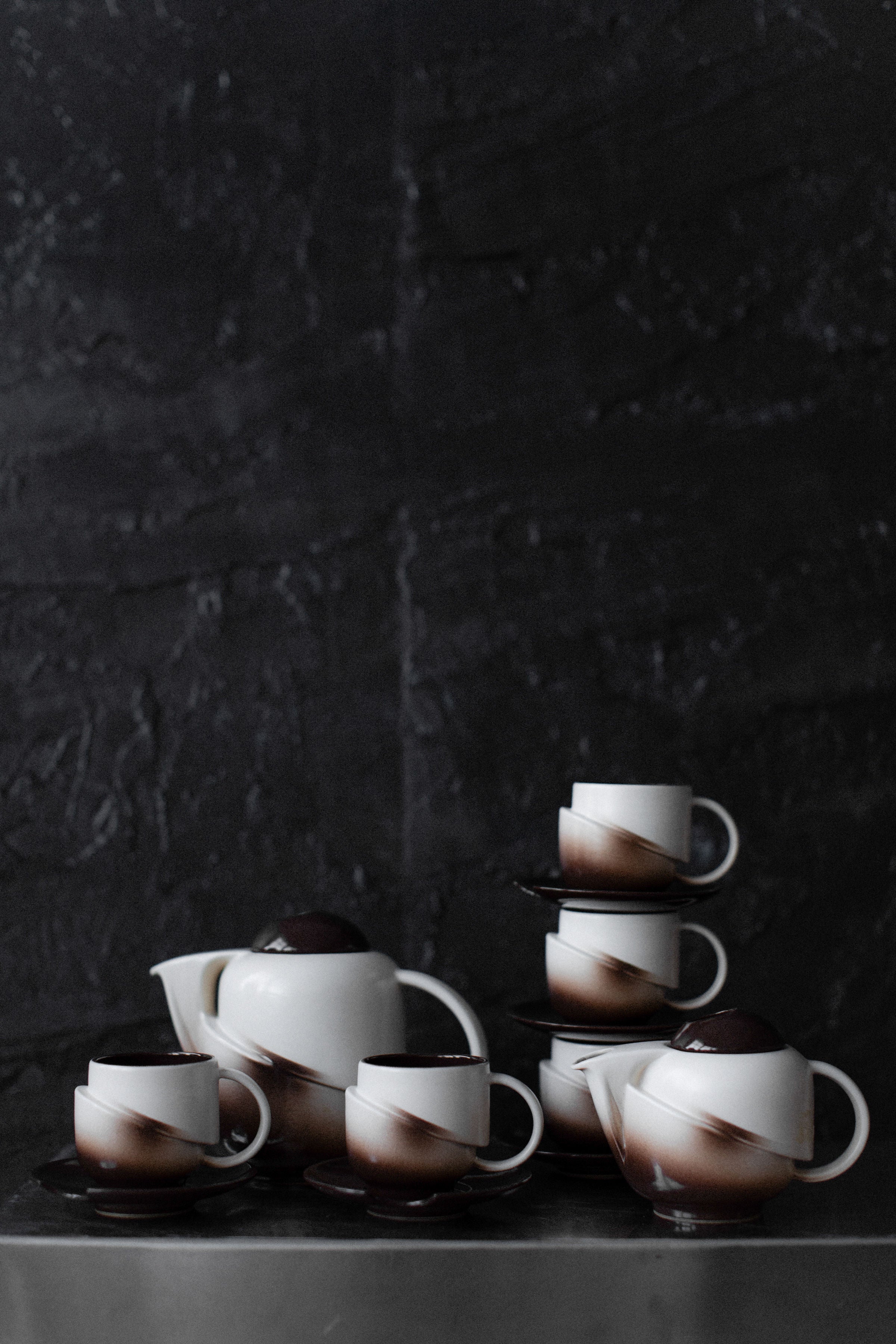 Ensemble en céramique Art Déco