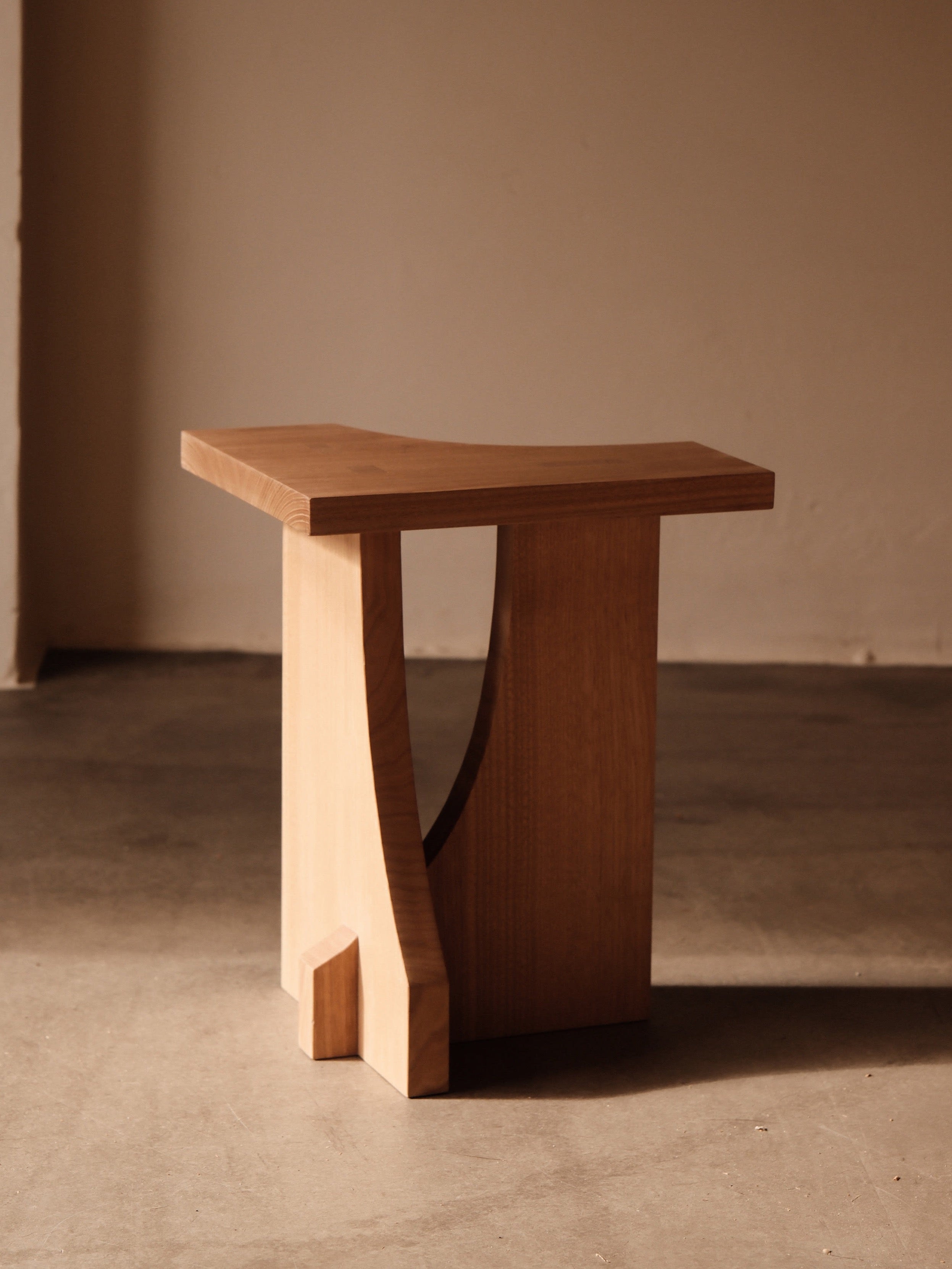 Heel Stool — detail view