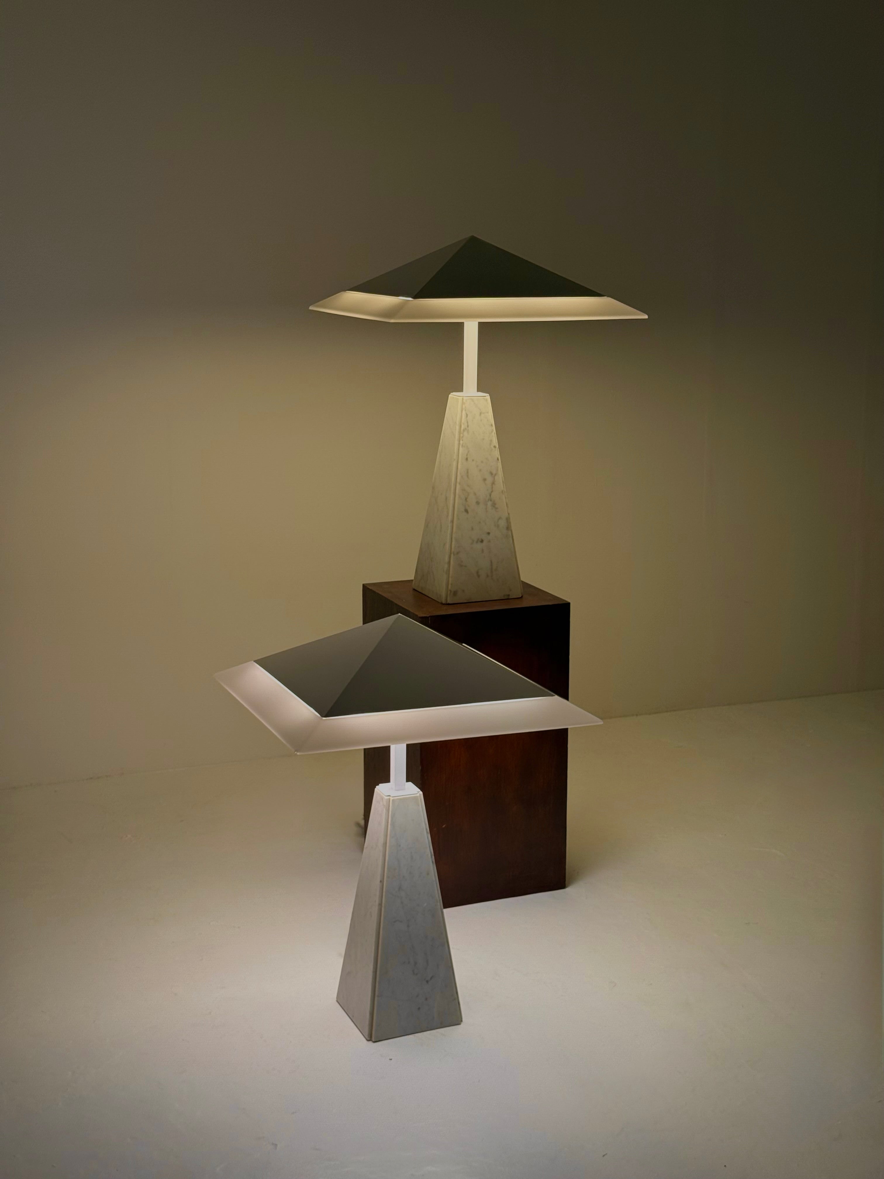 Abat Jour Table Lamp by Cini Boeri for Arteluce — side angle