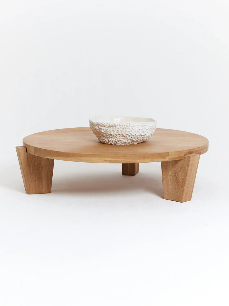 Peniche Coffee Table in Oak by Project 213A | The Oblist — natural wood finish, modern design