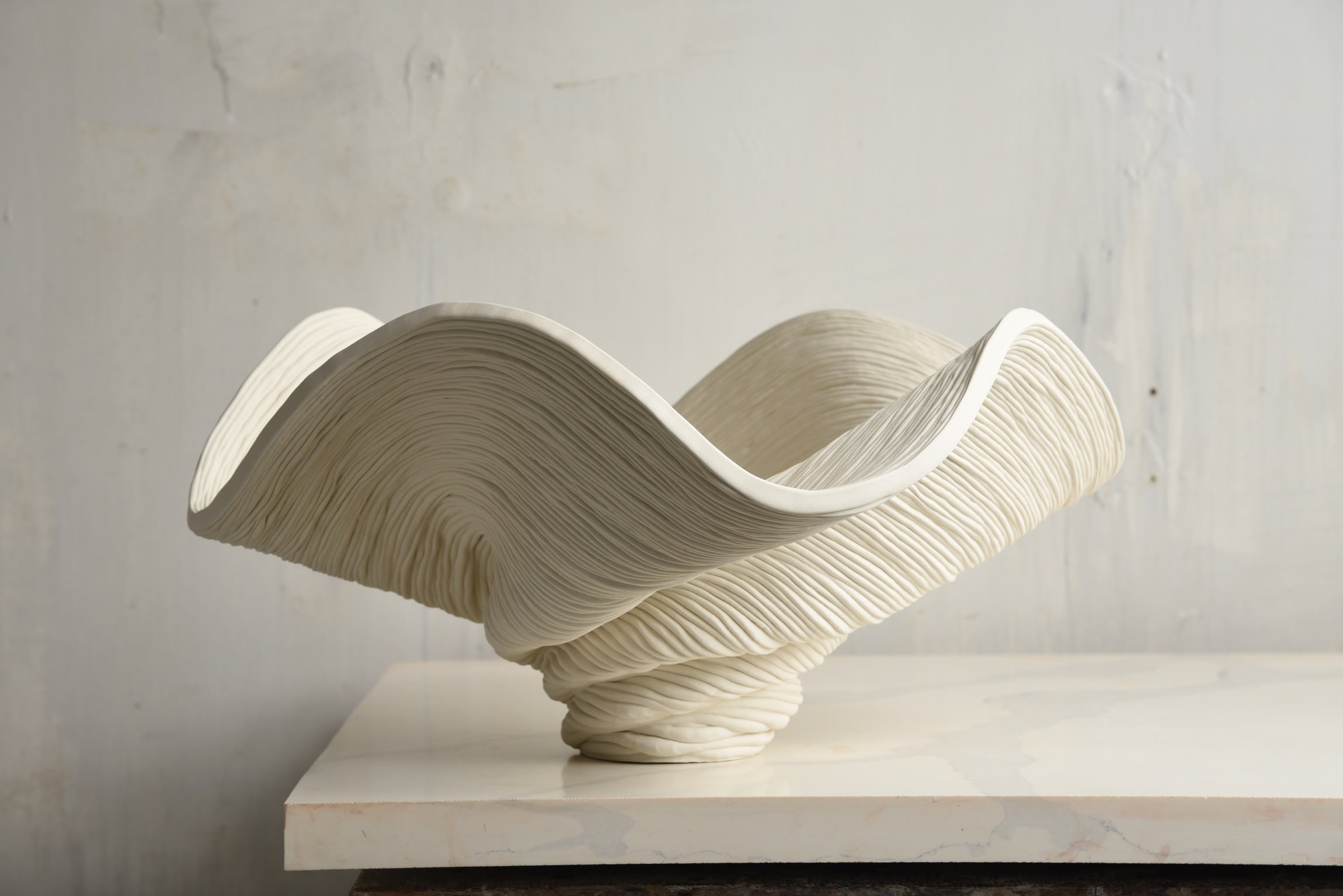Wide Porcelain Bowl — detail view