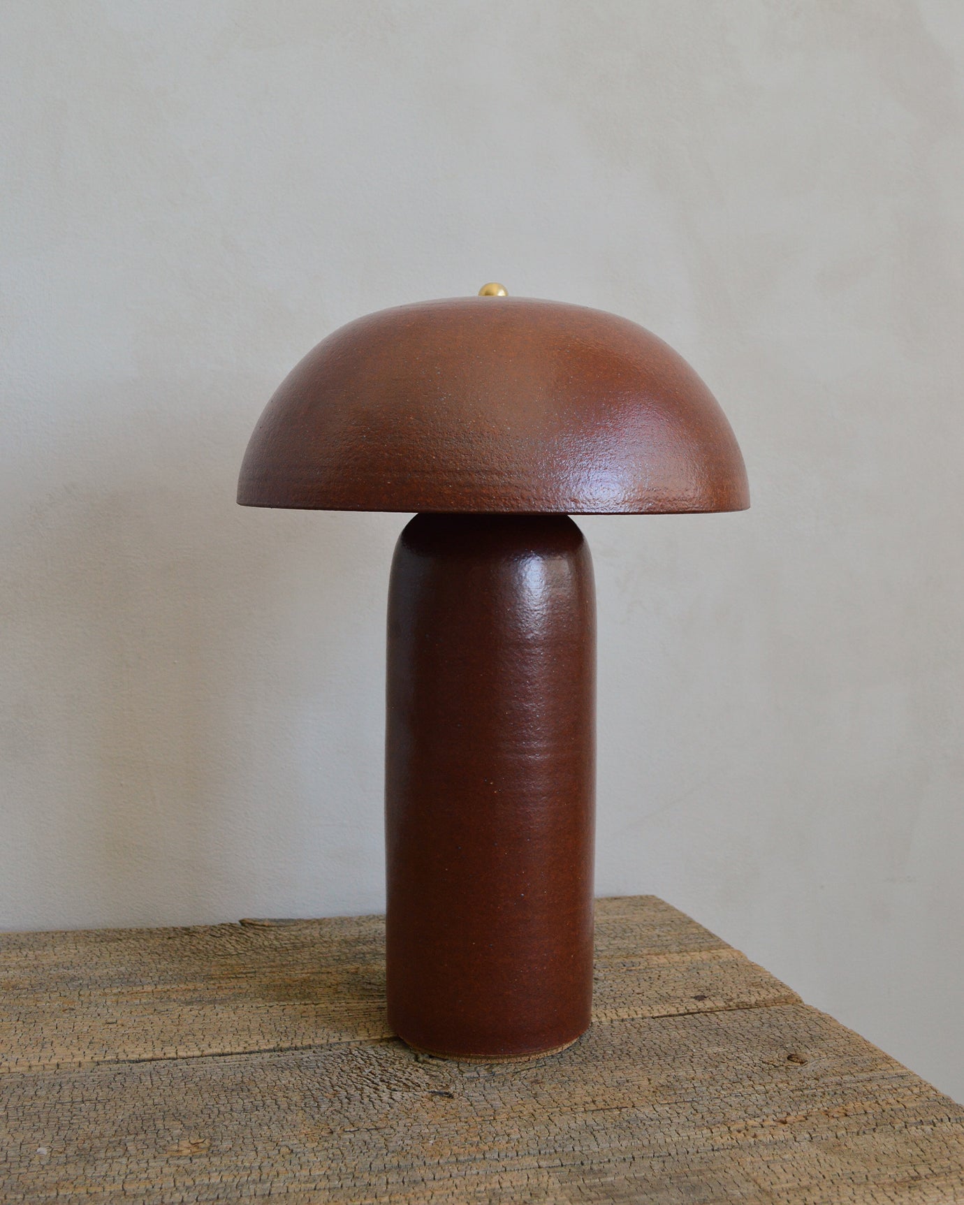 Shino Tera Lamp — lifestyle setting