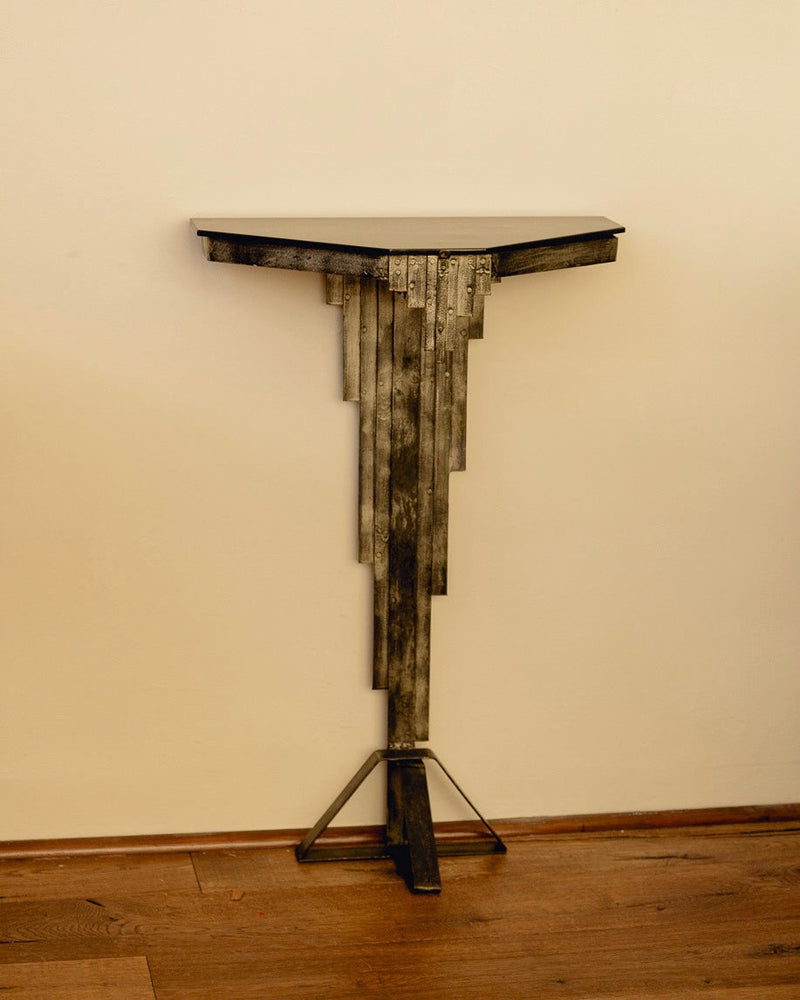 Sculptural Console Table by Passé The Store | The Oblist — metal construction, modern design