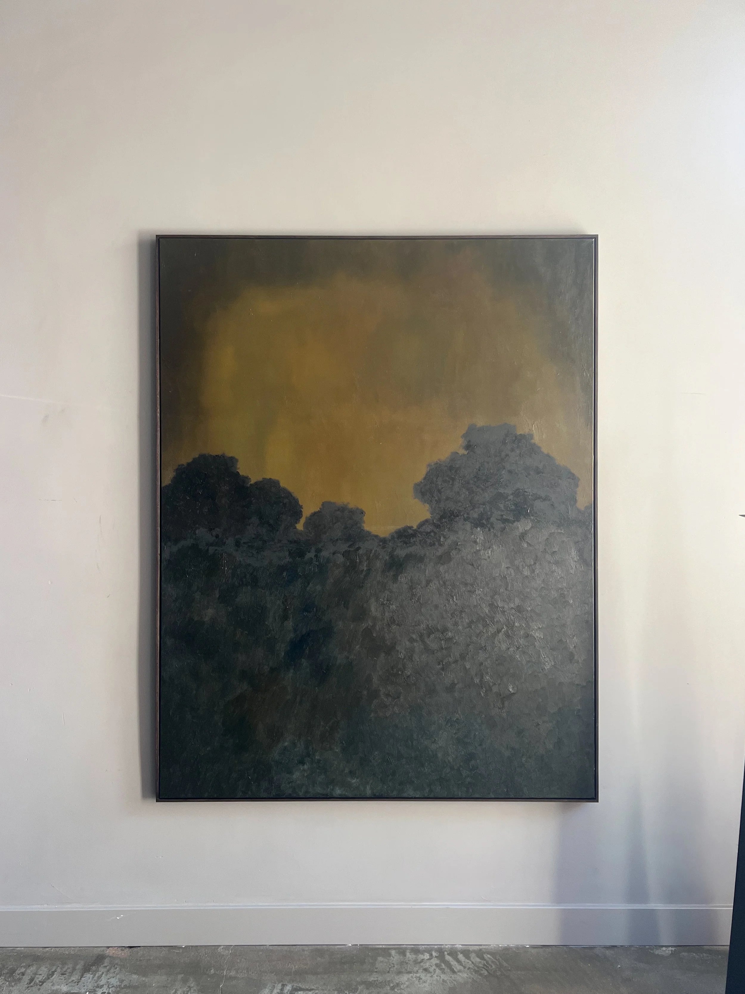 Evening Silhouette III (2026) - Oil Painting by Aimée Adriaansen — lifestyle setting