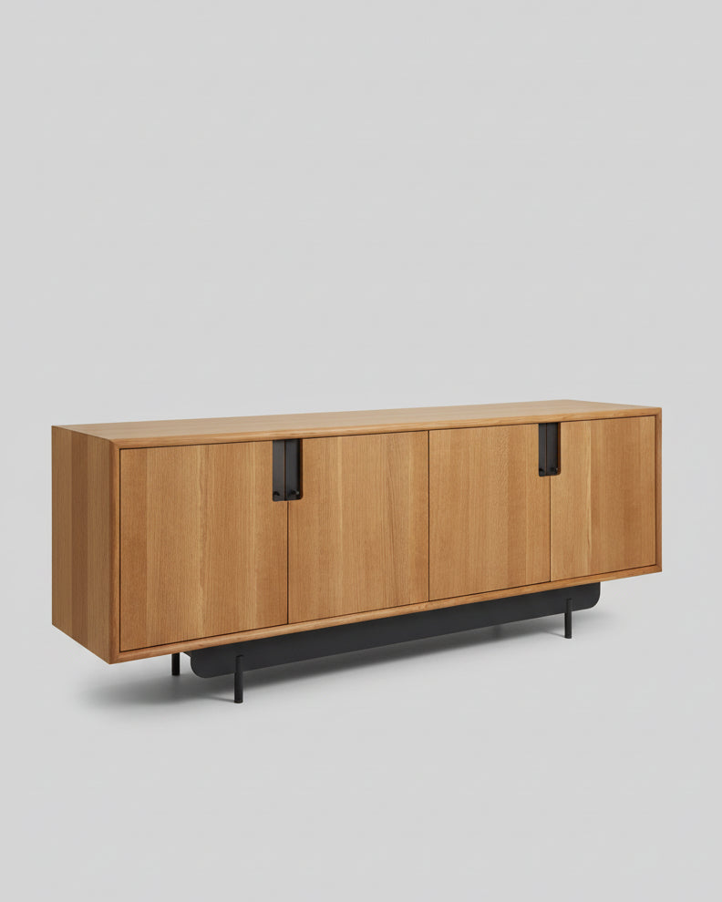 Ridge Cabinet by fern | The Oblist — oak wood, modern design