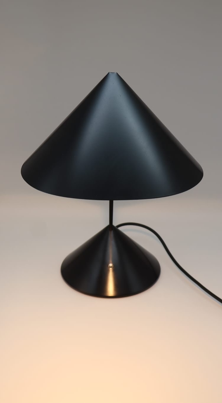 Mid-Century Italian Model Alobella Table Lamp by Giovanni Pasotto for Valenti Luce, 1970s — lifestyle setting