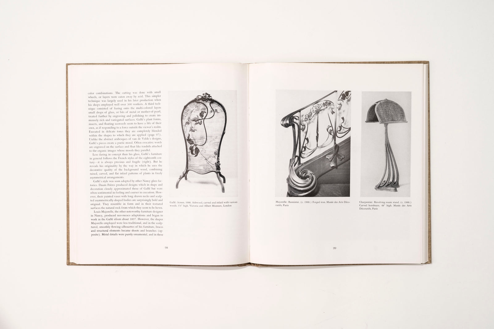 Art Nouveau, Art and Design at the Turn of the Century, MoMA, 1959 Interiors Book — alternate view