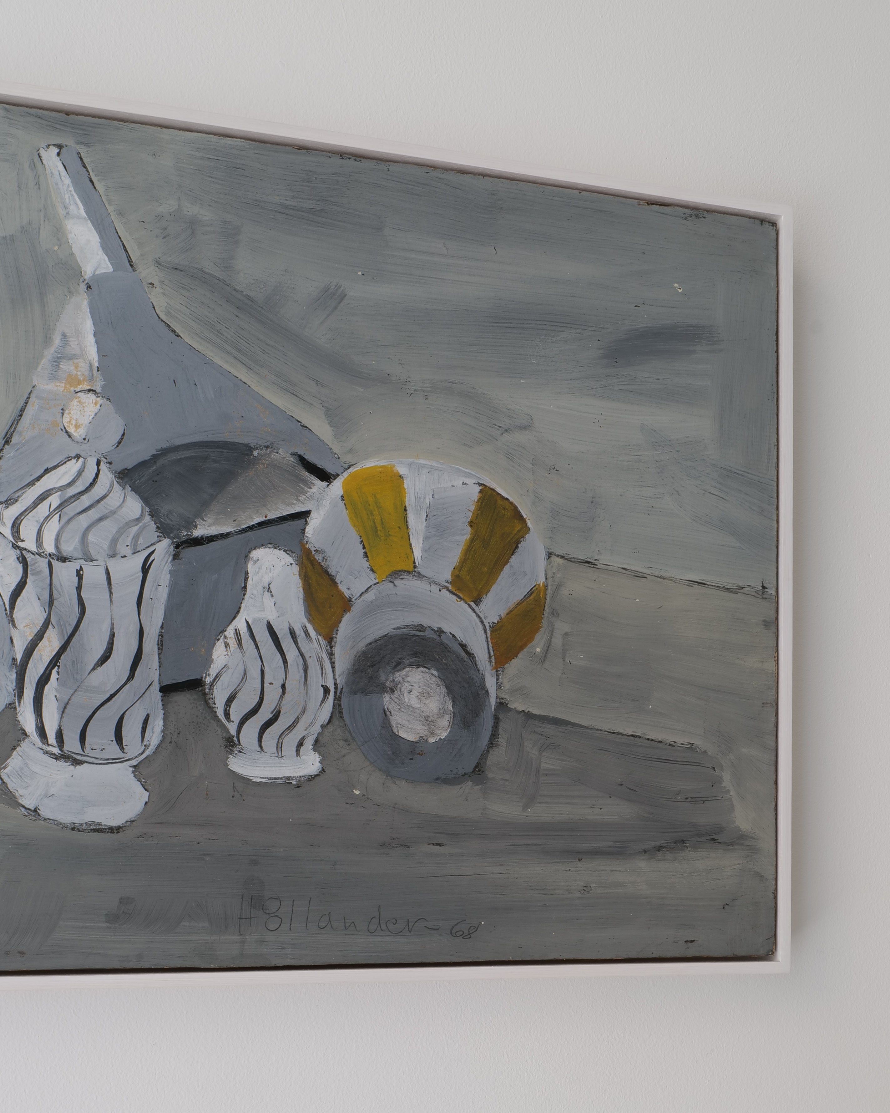 Gunnar Hållander Still Life 1968 — side angle