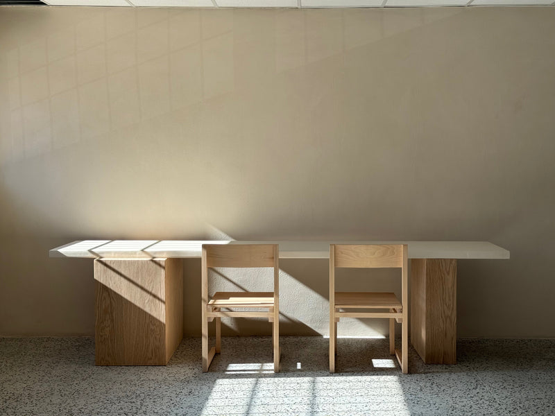 Canoa Studio Table 'Madeira' by MarlotBaus | The Oblist
