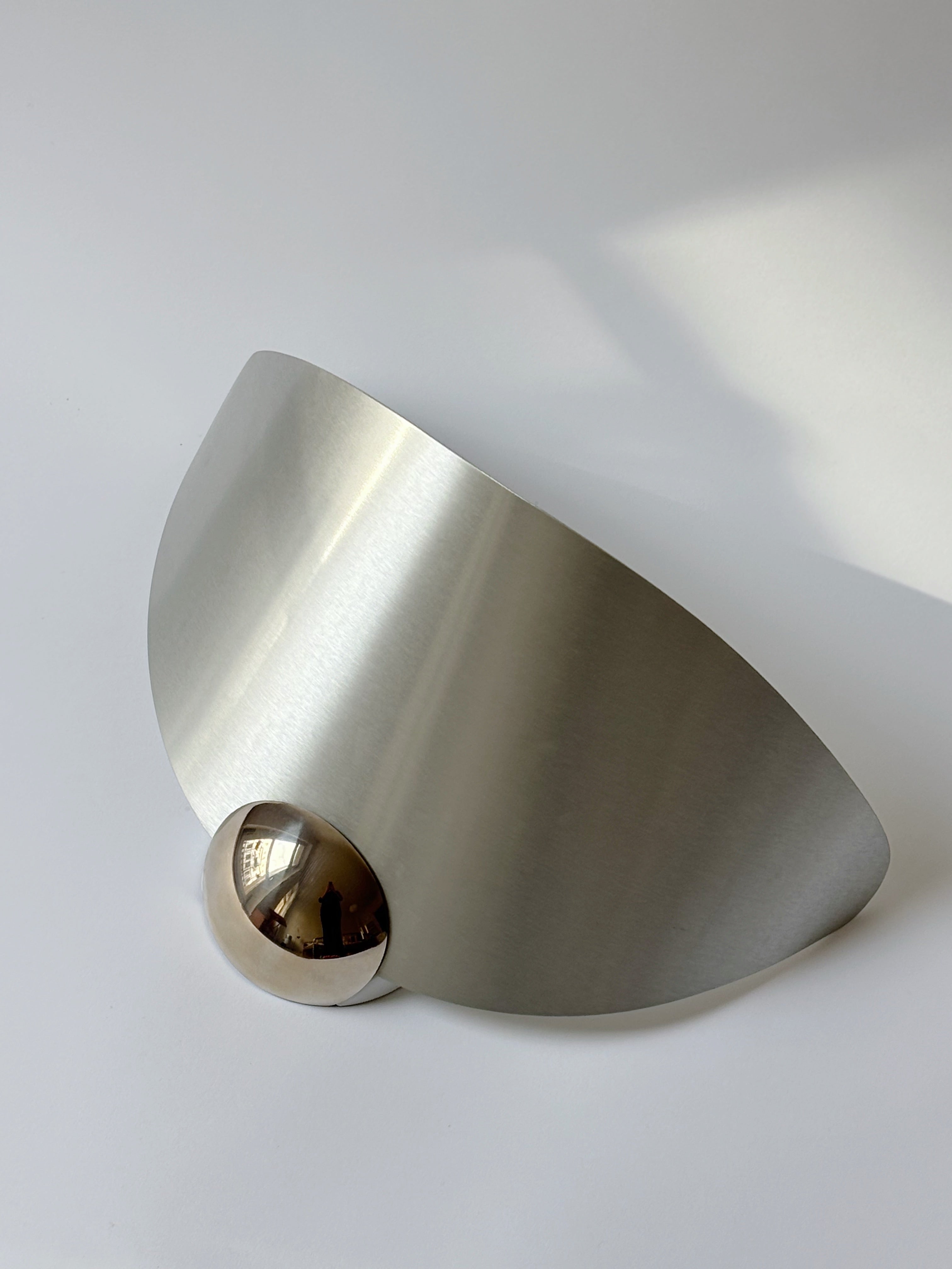 'Aura' Light by Arteluce, Italy  — side angle