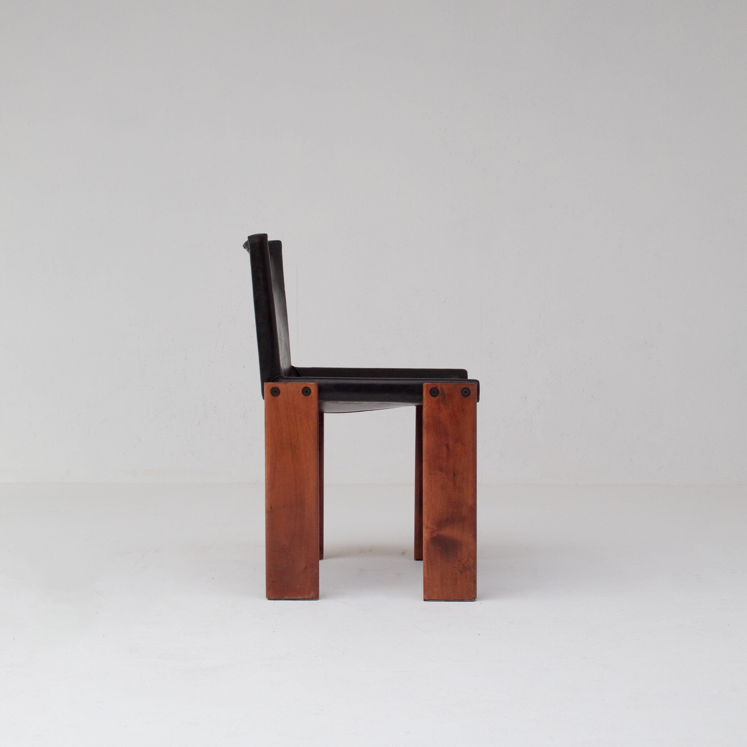 Set of 6 Monk Chairs by Afra & Tobia Scarpa for Molteni — view 9