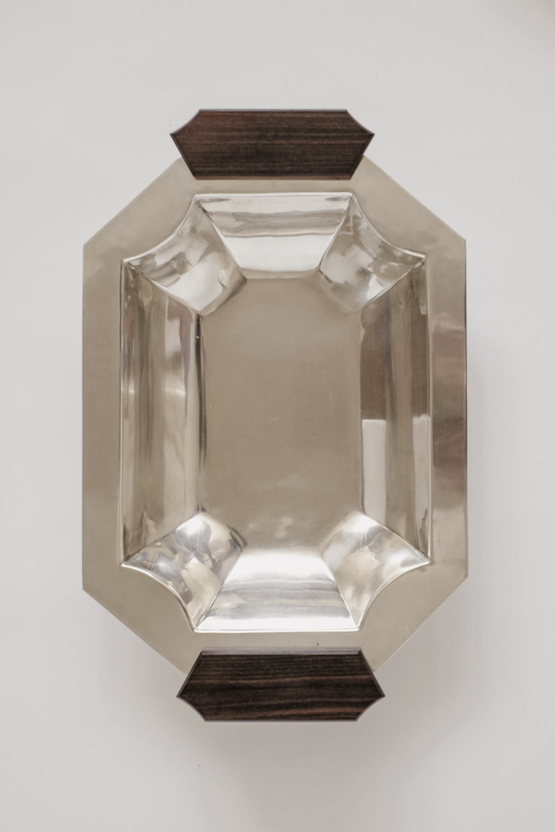 Silver-plated Art Deco Dish  by septembre studios | The Oblist