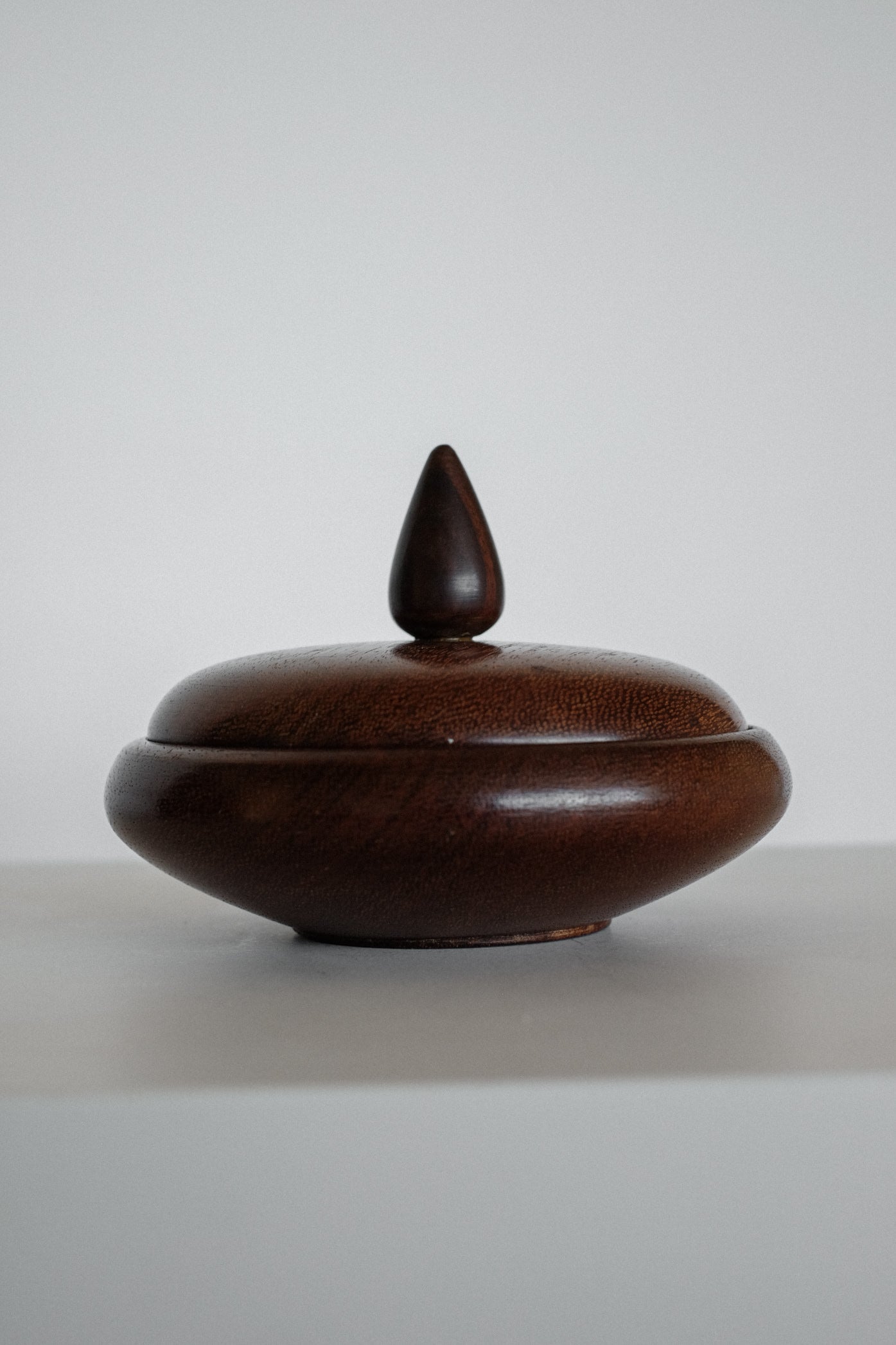 Handcrafted Wooden Lidded Bowl — in context