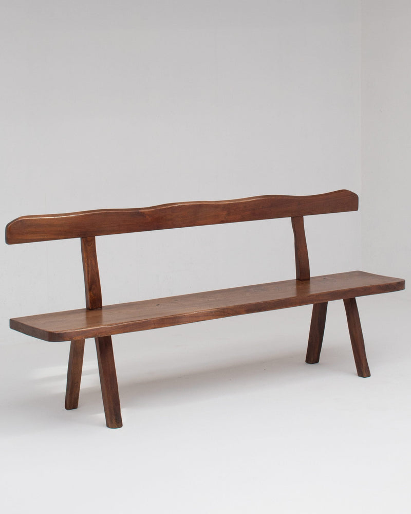 Olavi Hänninen Bench in Solid Pine, Finland 1960s by Malata Antwerp | The Oblist
