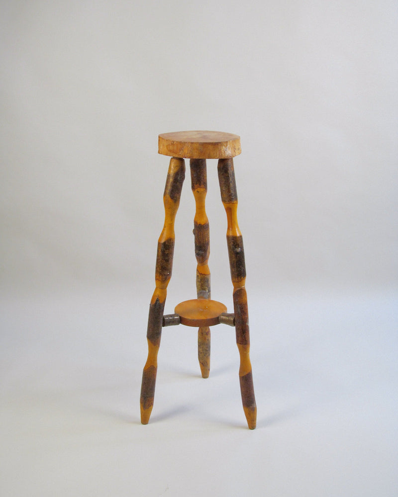 Naturalistic Wooden End Table by Myakin | The Oblist — handcrafted wood, natural finish