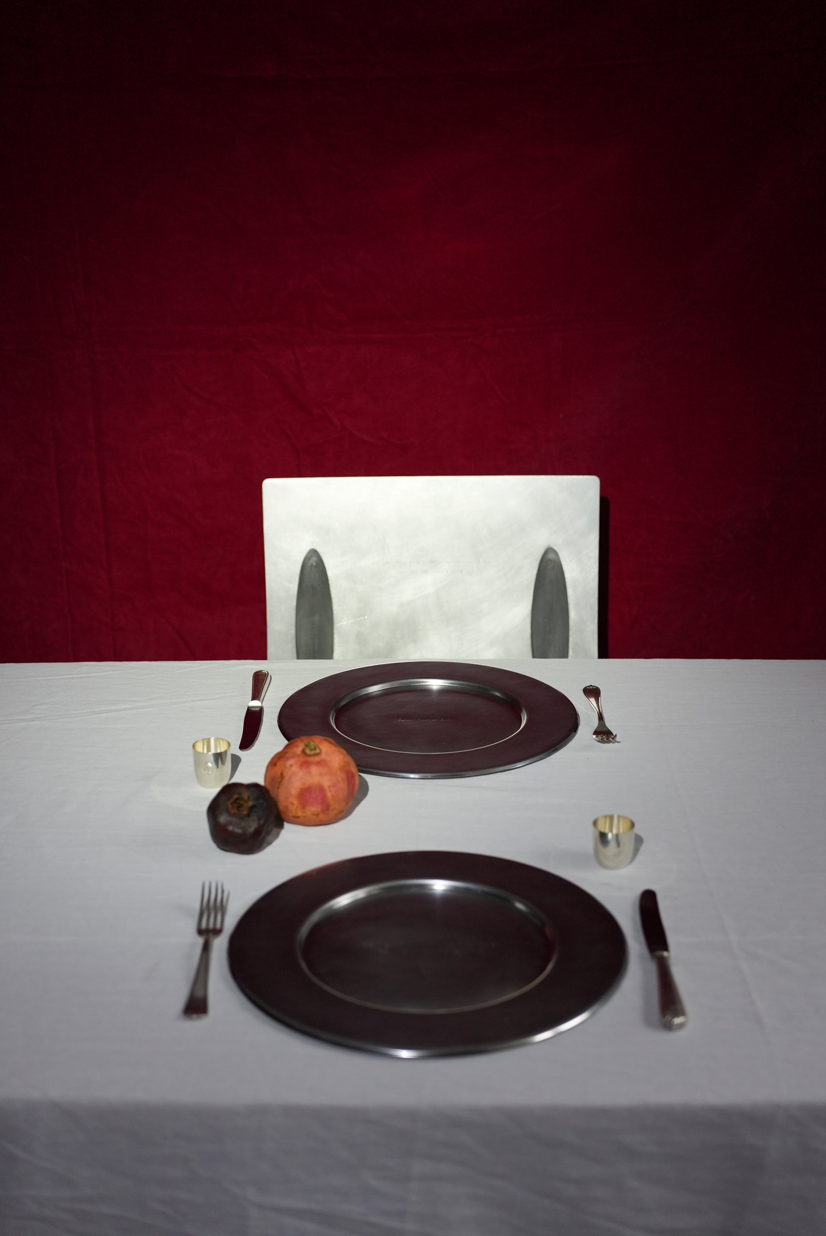 TRACES — Stainless Steel Plates by STUDIO VON SCHOENEBECK | The Oblist