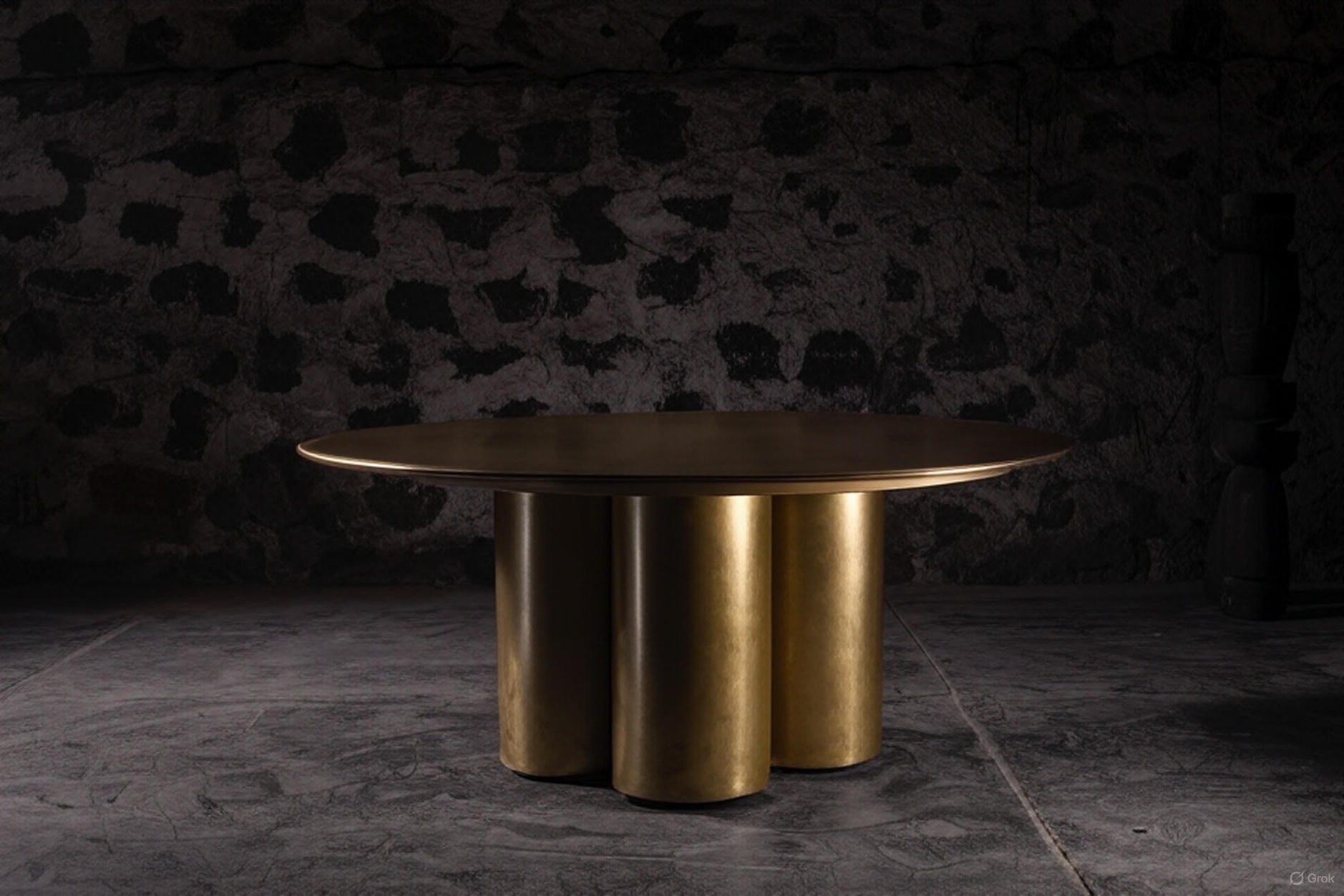 014 Steel Dining Table