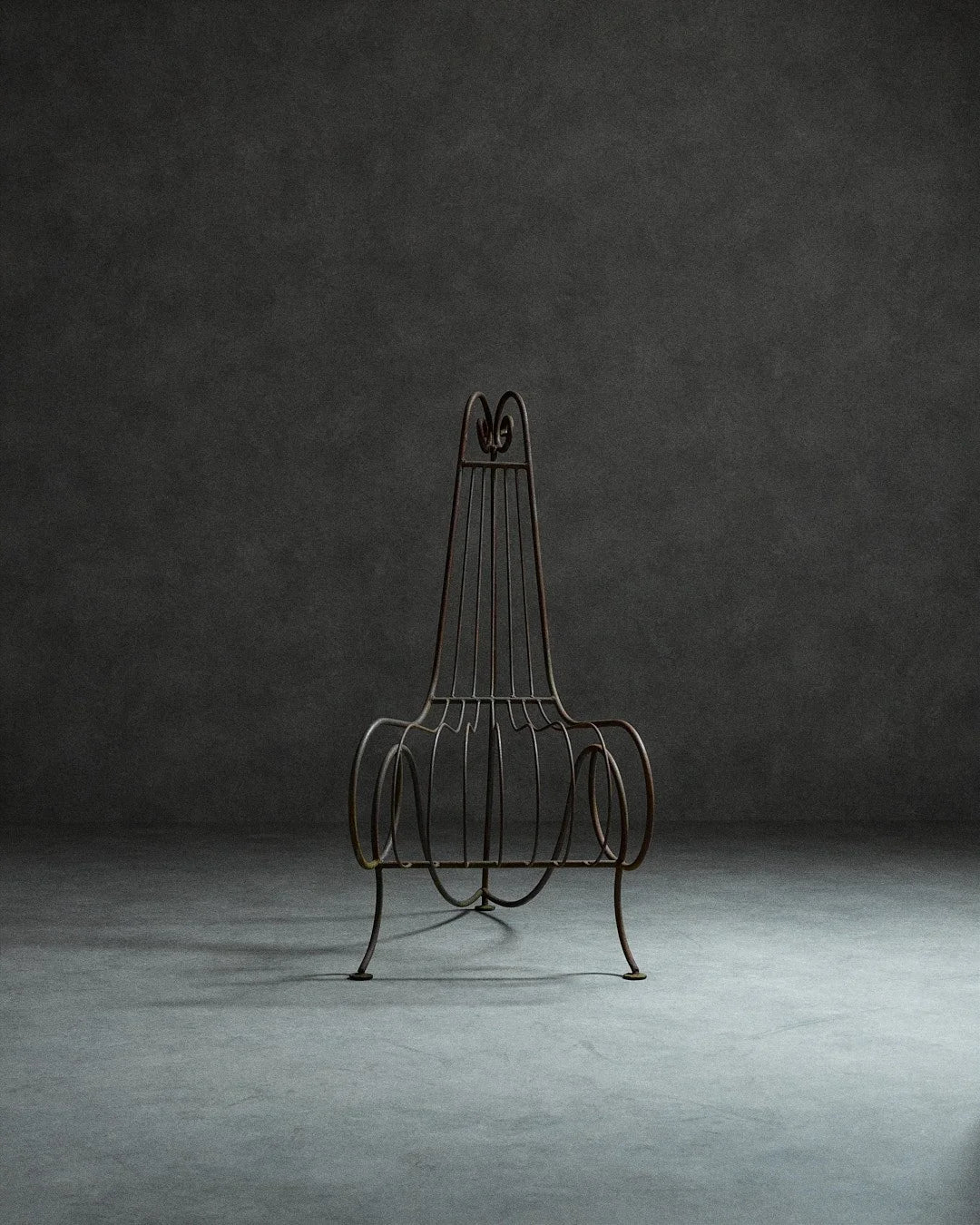 Chaise et Table de Style André Dubreuil