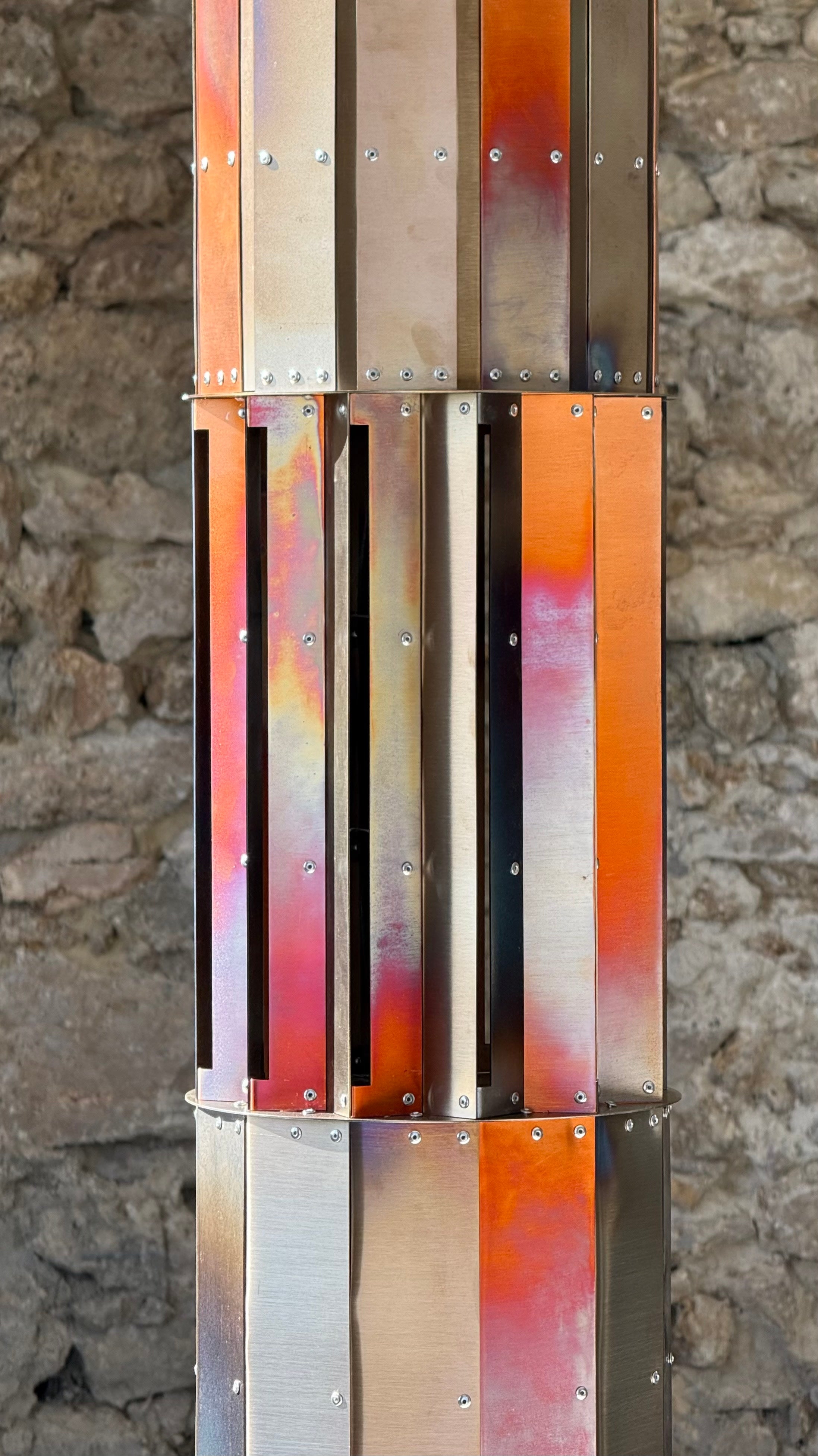 Floor Lamp – Golden Ruins Collection — side angle