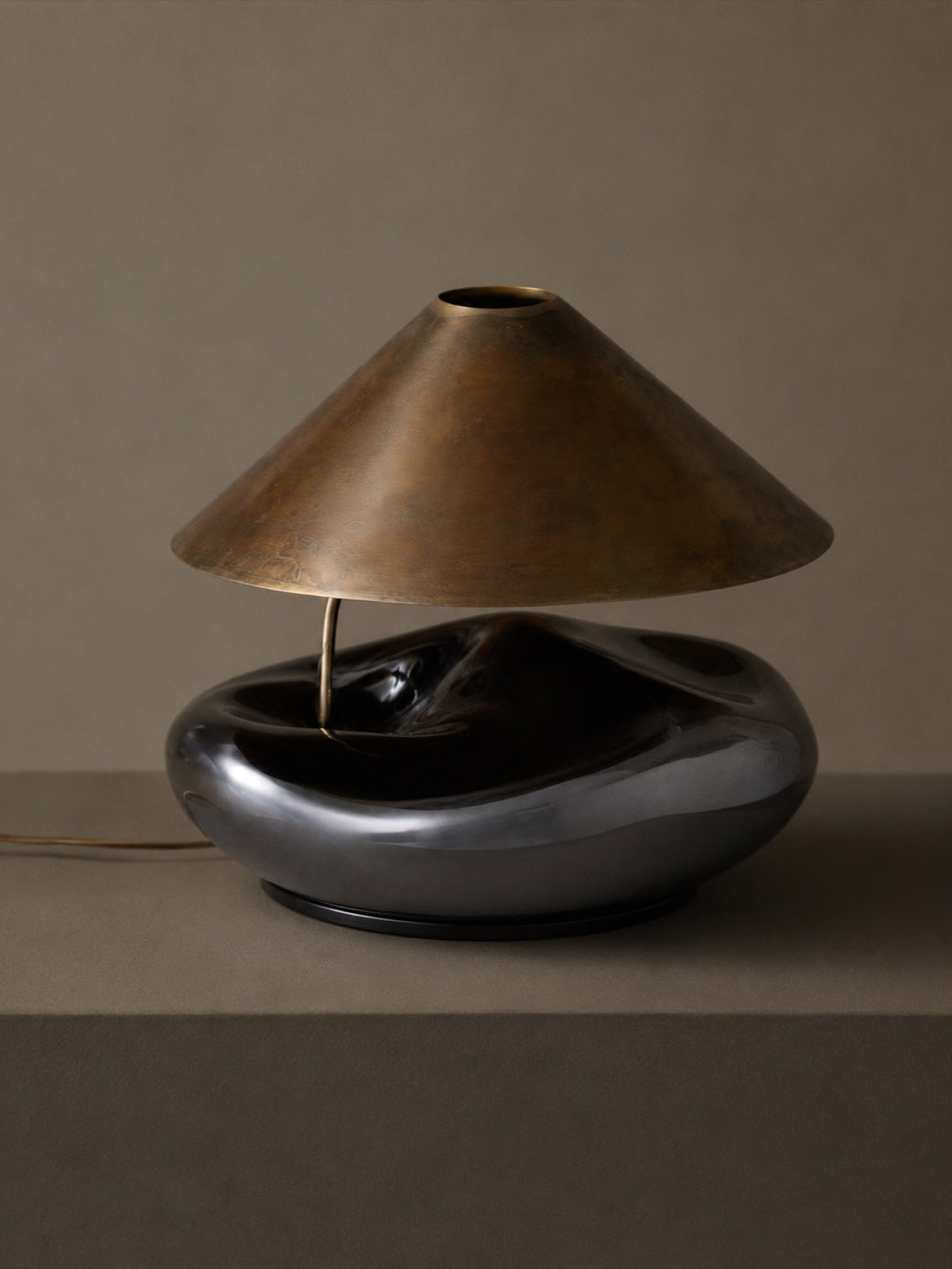 'Obsidian Lamp II' Table Lamp by HOMA | The Oblist