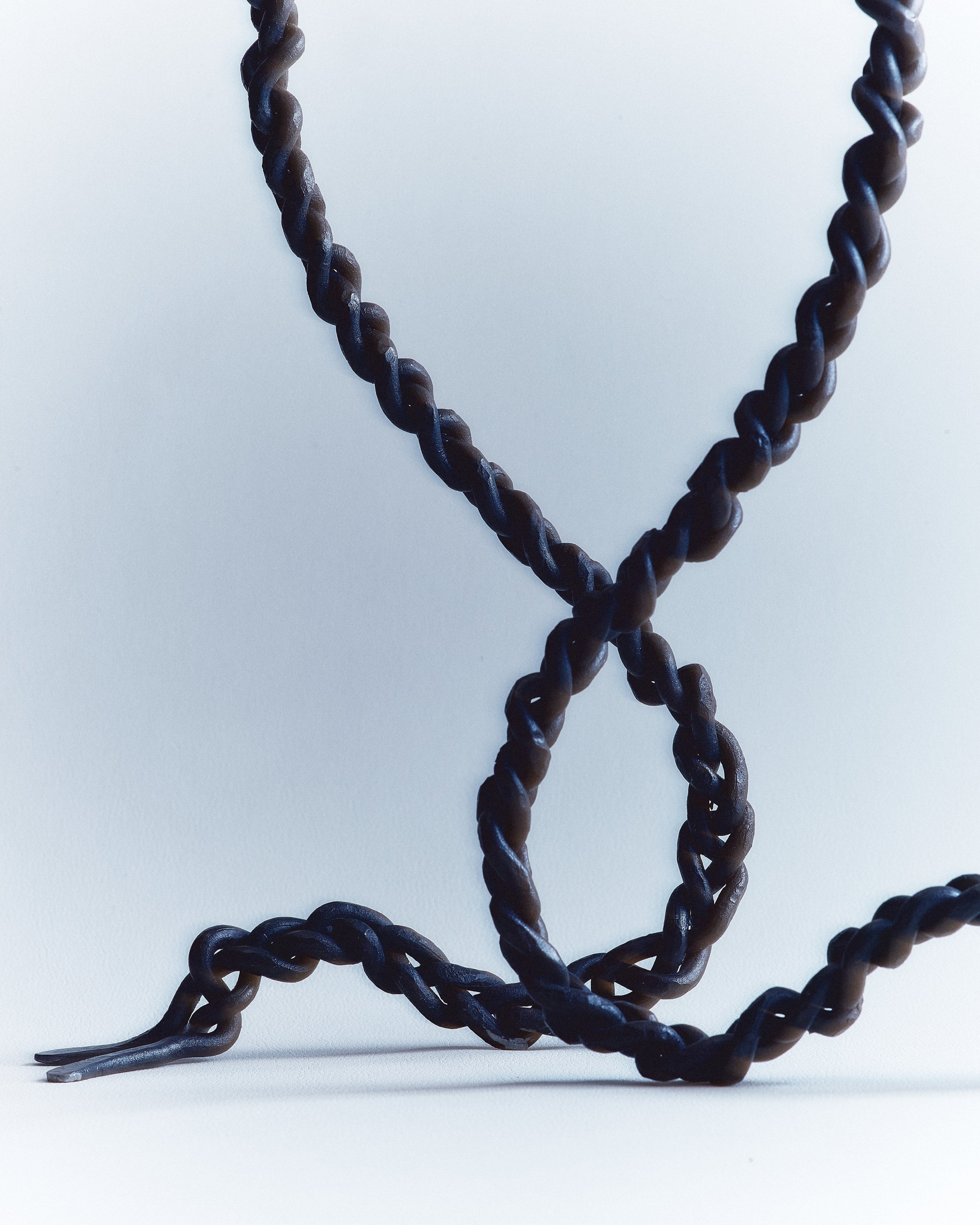 Iron Candleholder — detail view