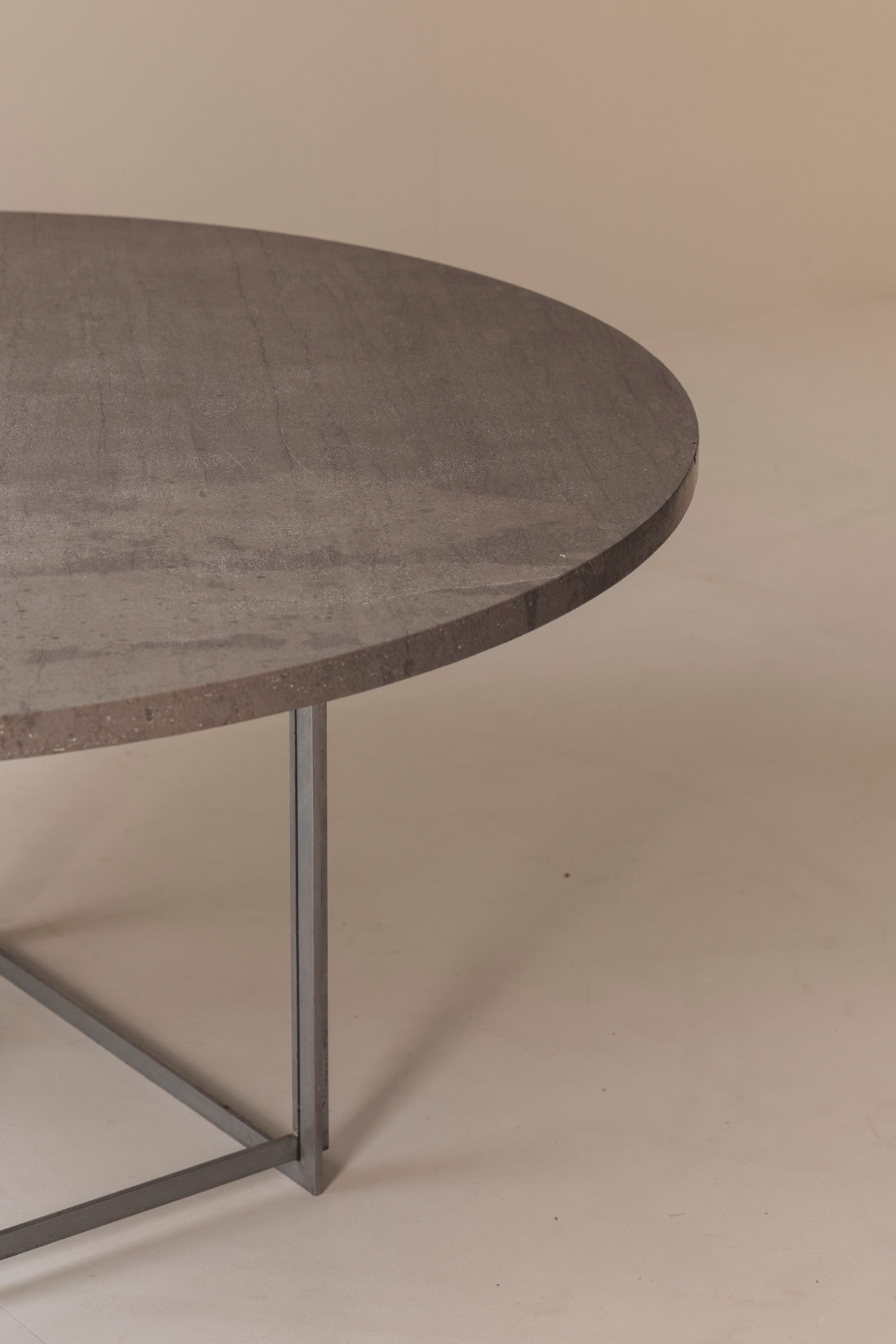 Very rare ‘PK54’ Dining Table by Poul Kjaerholm for E. Kold Christensen, DK 1963 — side angle