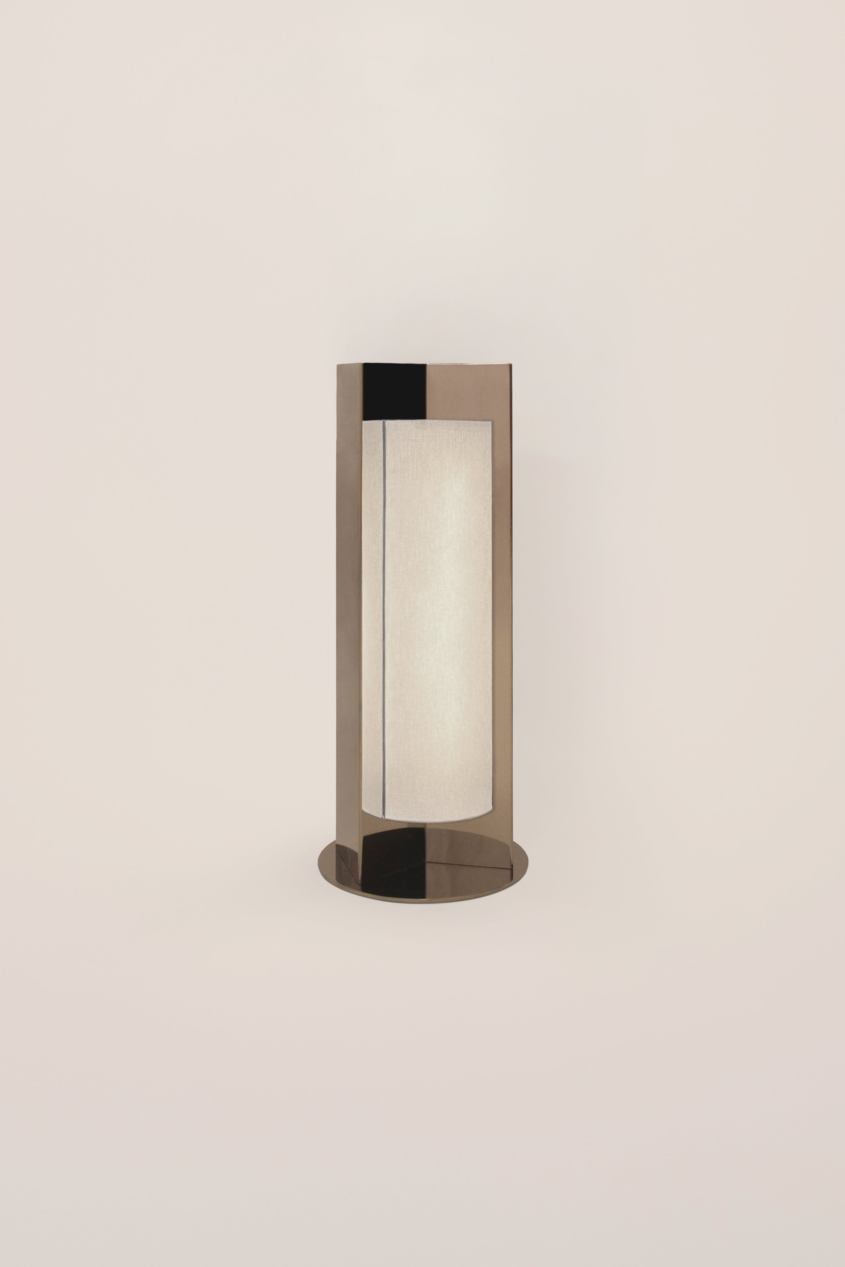 'Arrow' Table Lamp With Diffuser — side angle