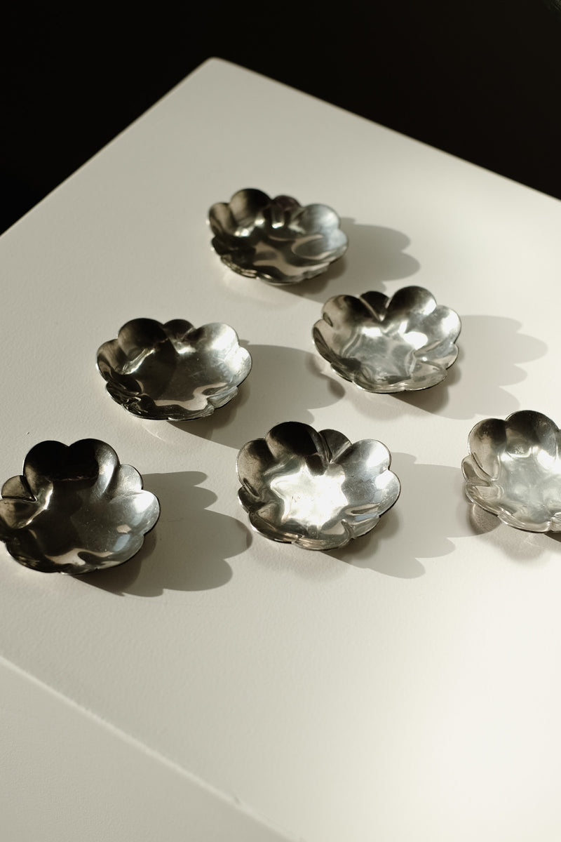 Set of 6 Small Dishes by septembre studios | The Oblist — handcrafted metal design