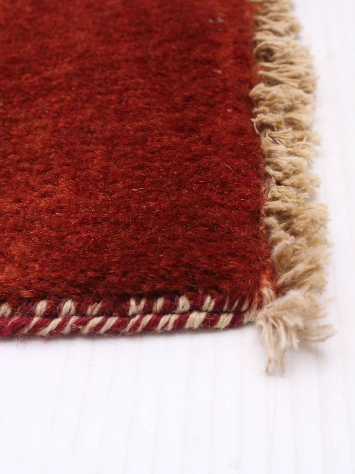 ziegler rug in millwork 244 x 307 cm — side angle