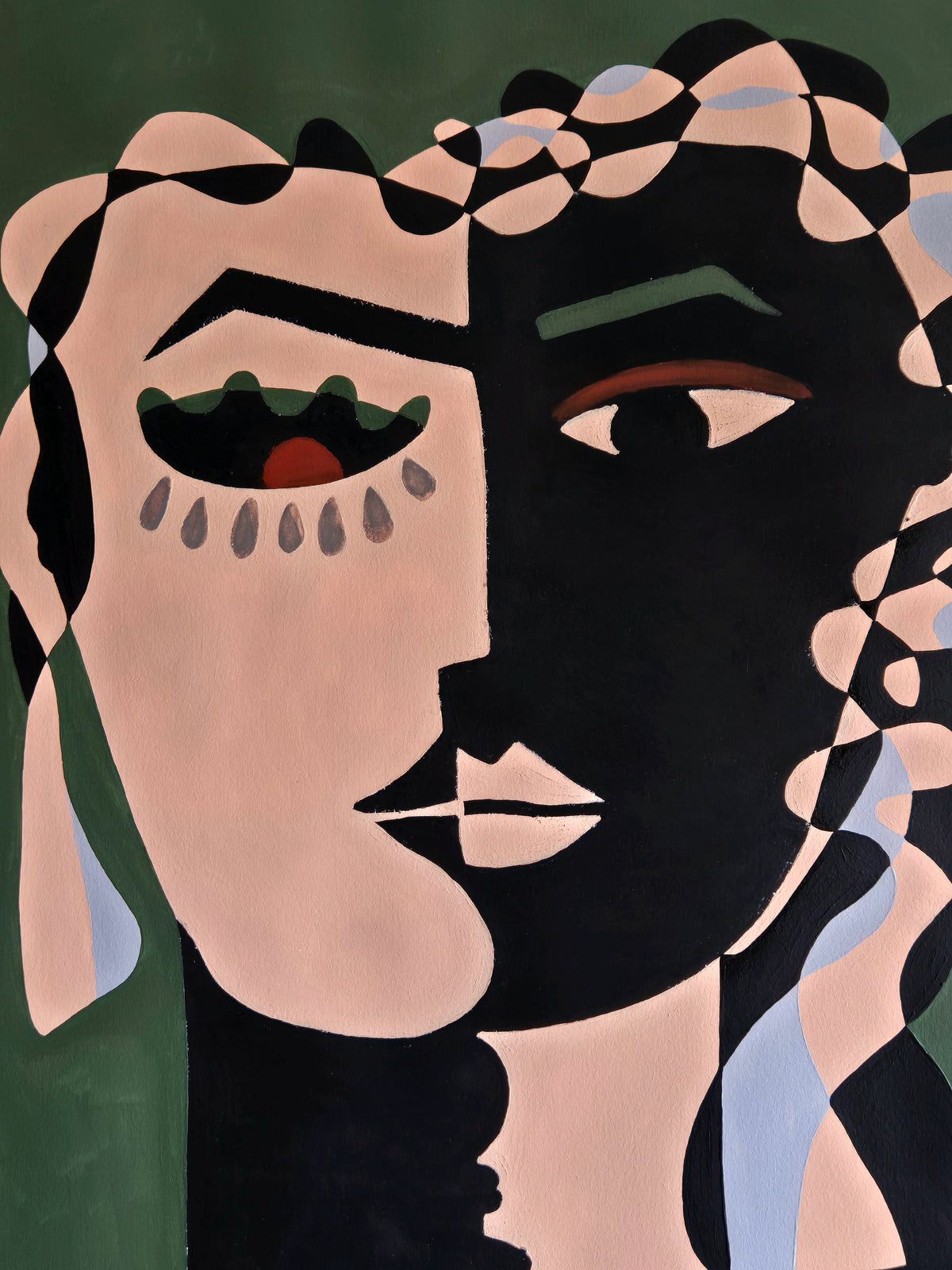 REGARDE-MOI – La Beauté, Painting — lifestyle setting